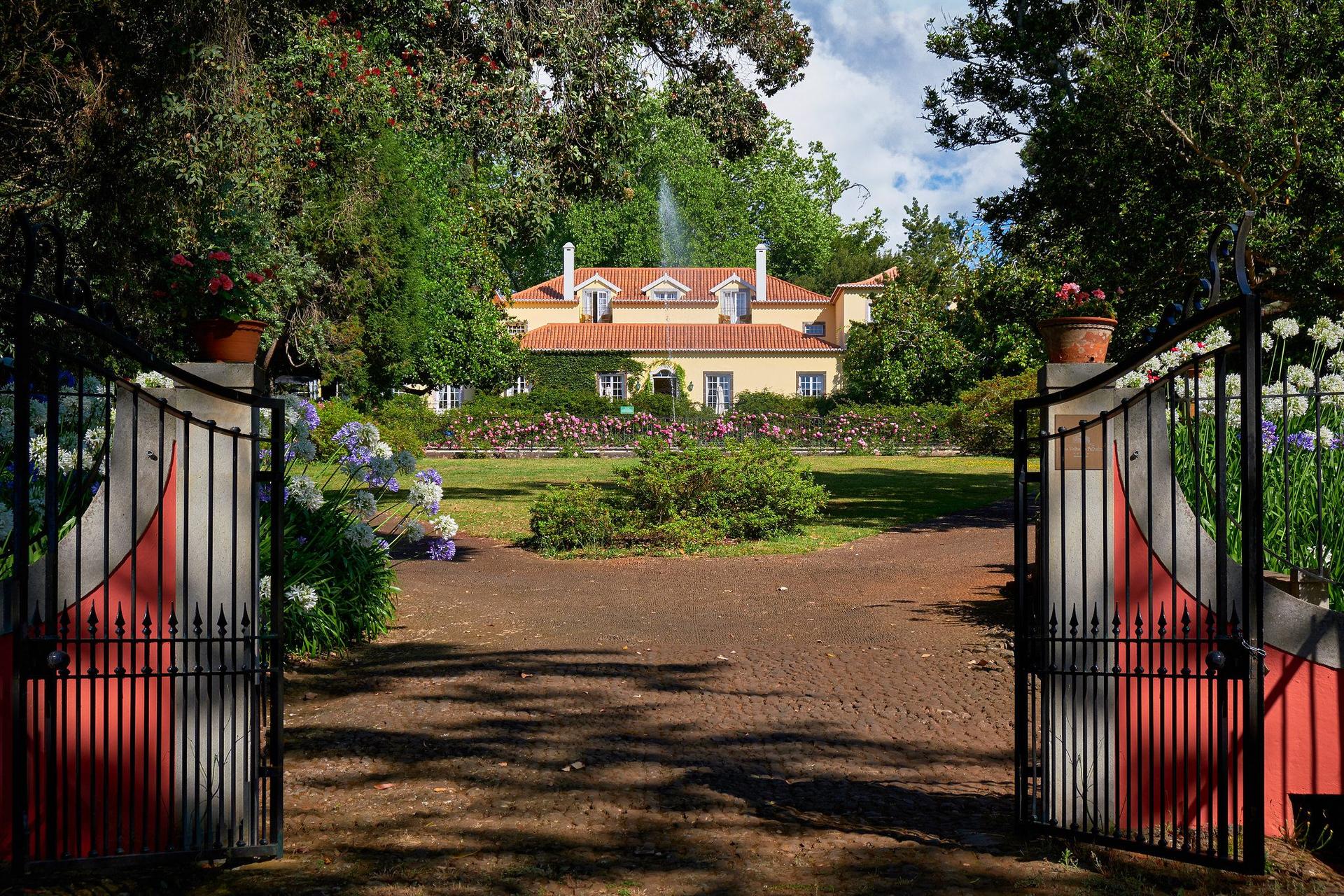 Front entrance to Hotel Casa Velha do Palheiro - Relais & Chateaux