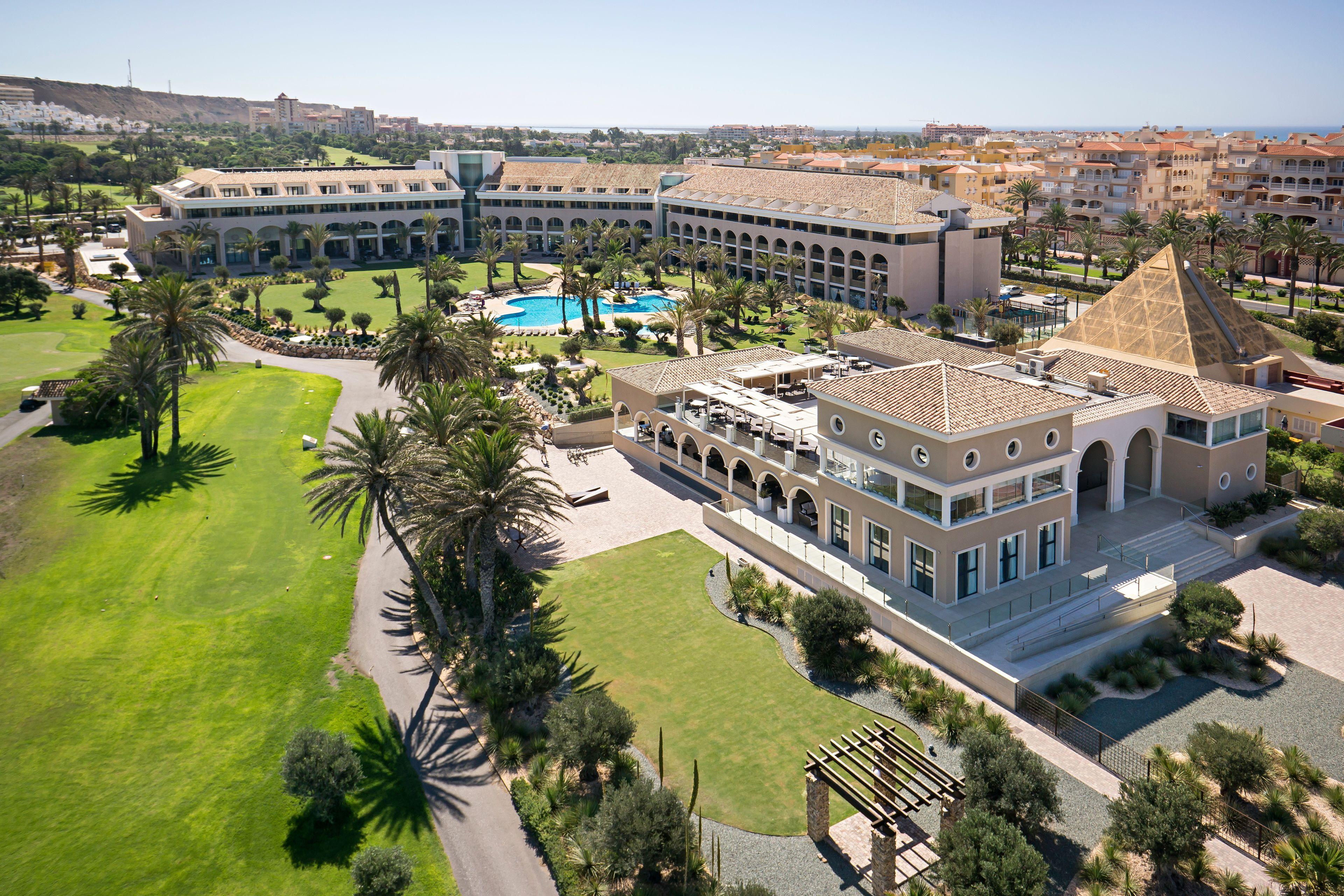 Panoramic view of Hotel Golf Almerimar