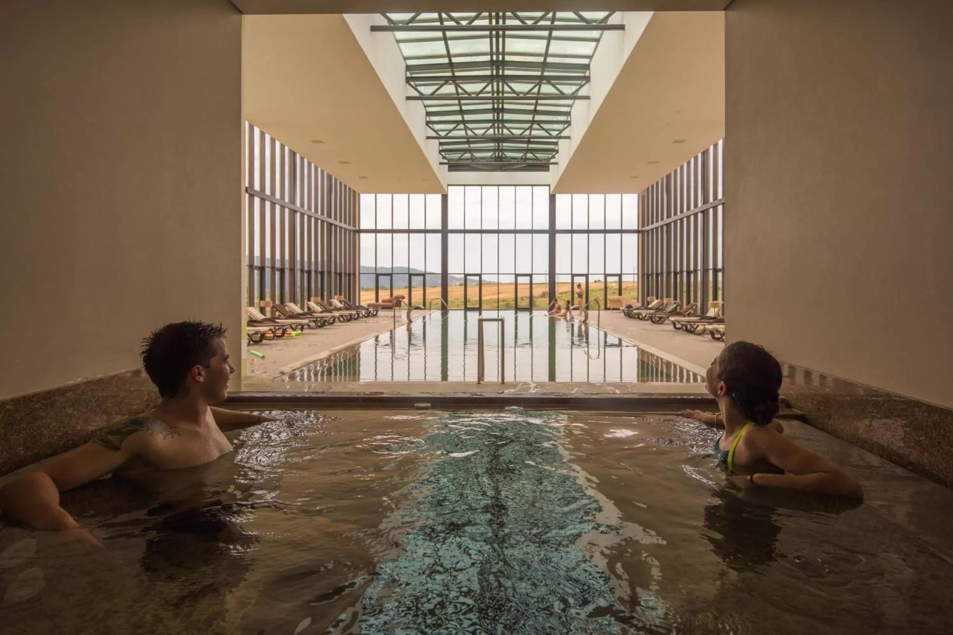 Indoor pool as part of spa facilities at Hotel Vila Gale Collection Sintra