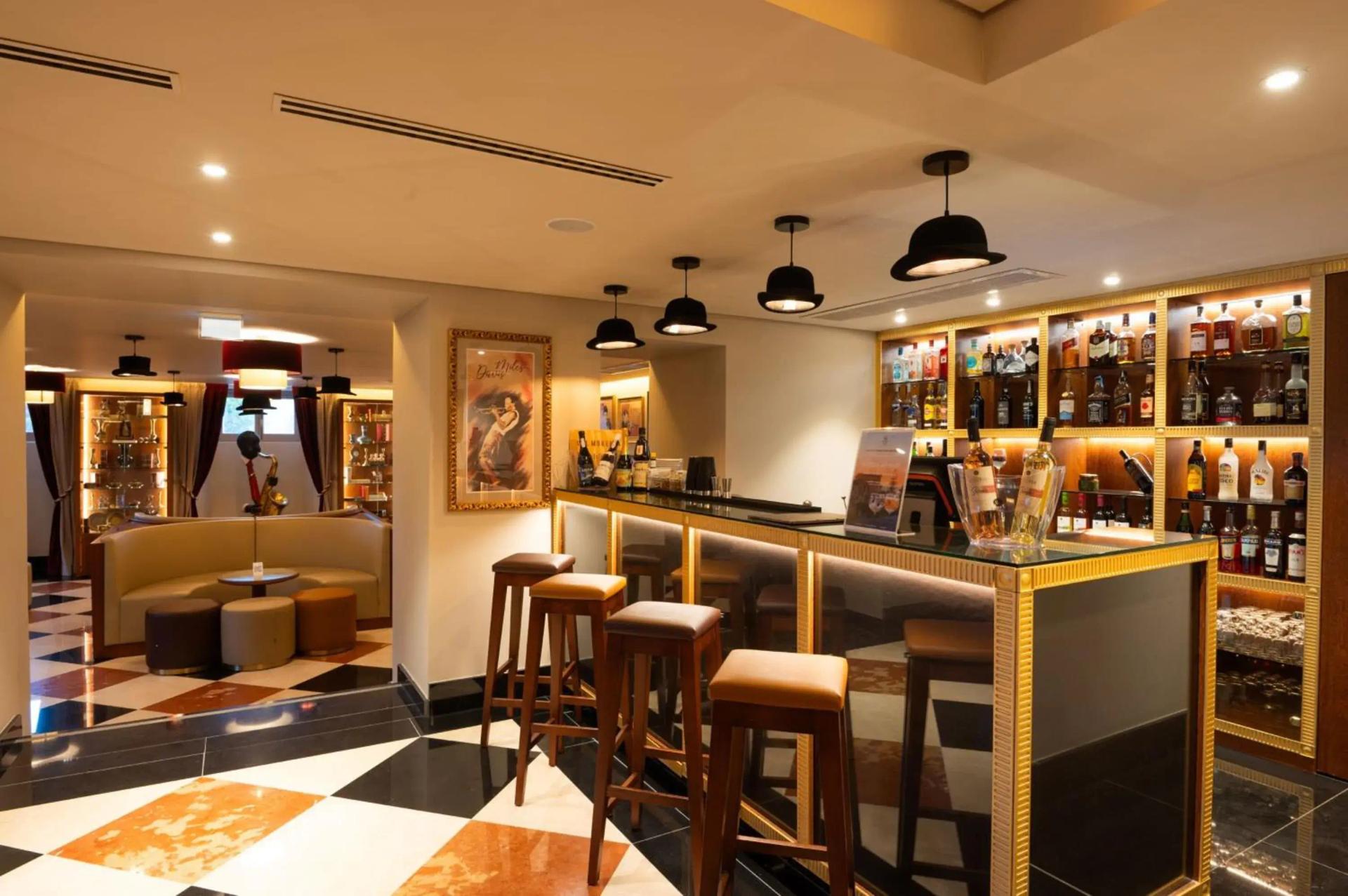 Indoor bar at Hotel Vila Gale Sao Miguel Azores