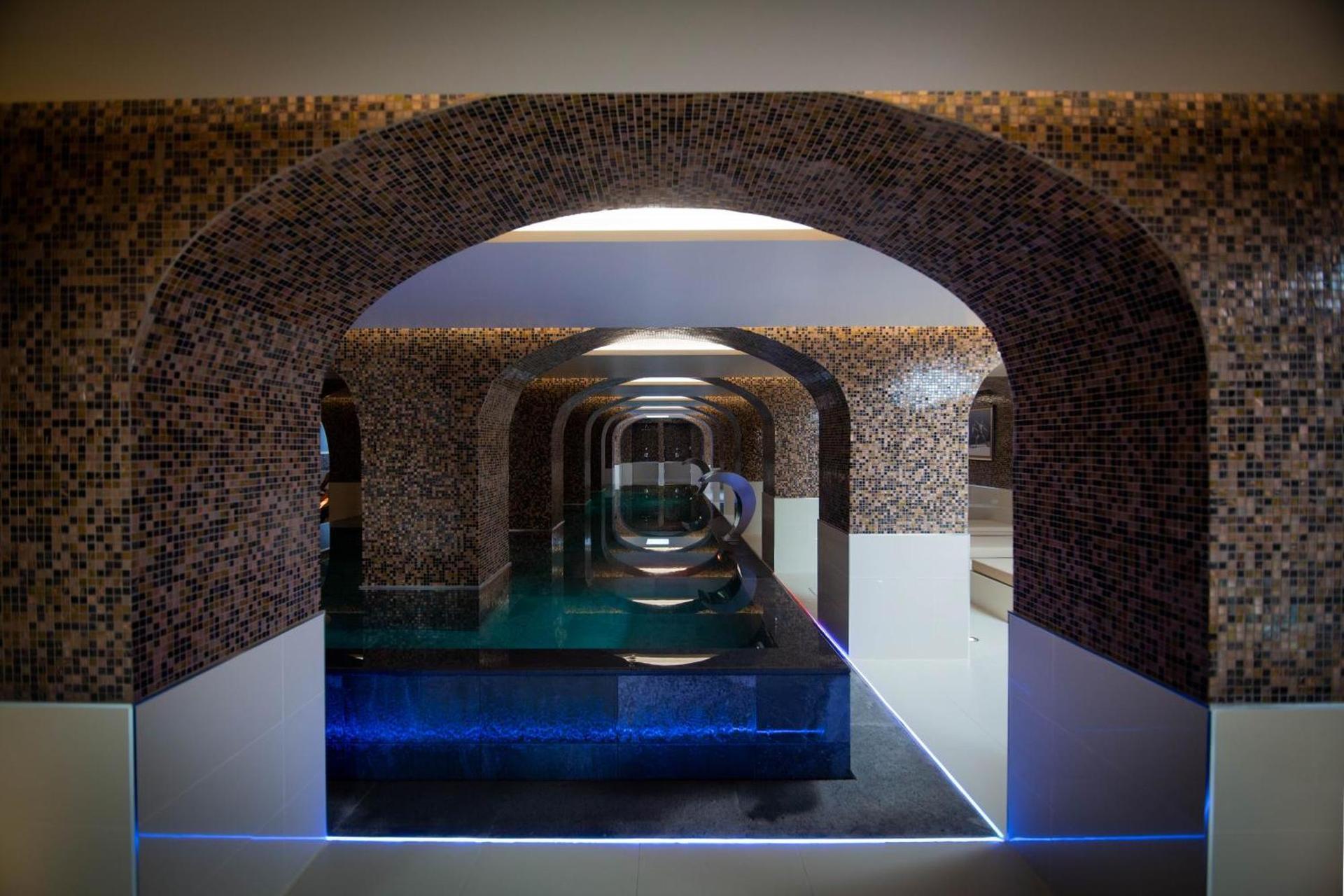 Indoor pool part of spa facilities at Hotel Vila Gale Sao Miguel Azores
