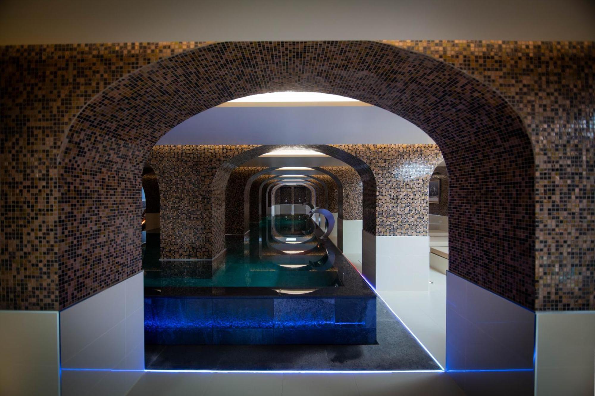 Indoor pool part of spa facilities at Hotel Vila Gale Sao Miguel Azores