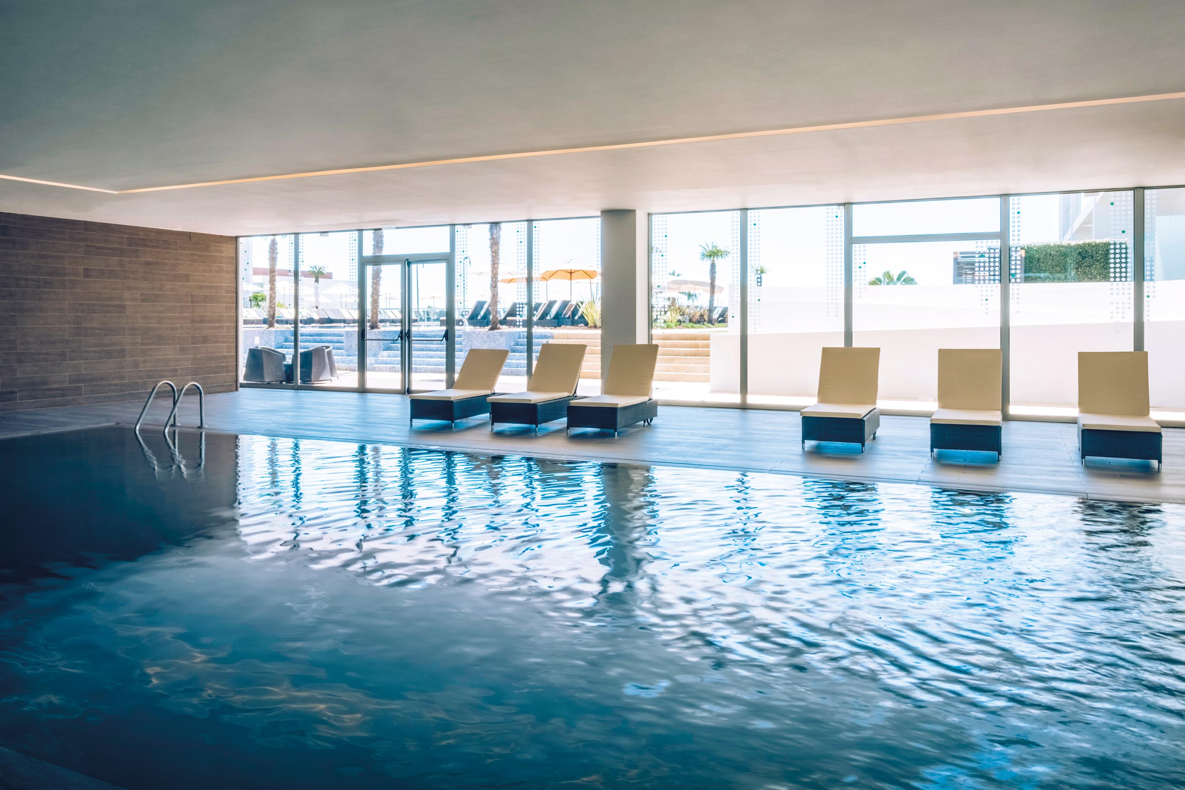 Indoor pool at Iberostar Selection Lagos Algarve
