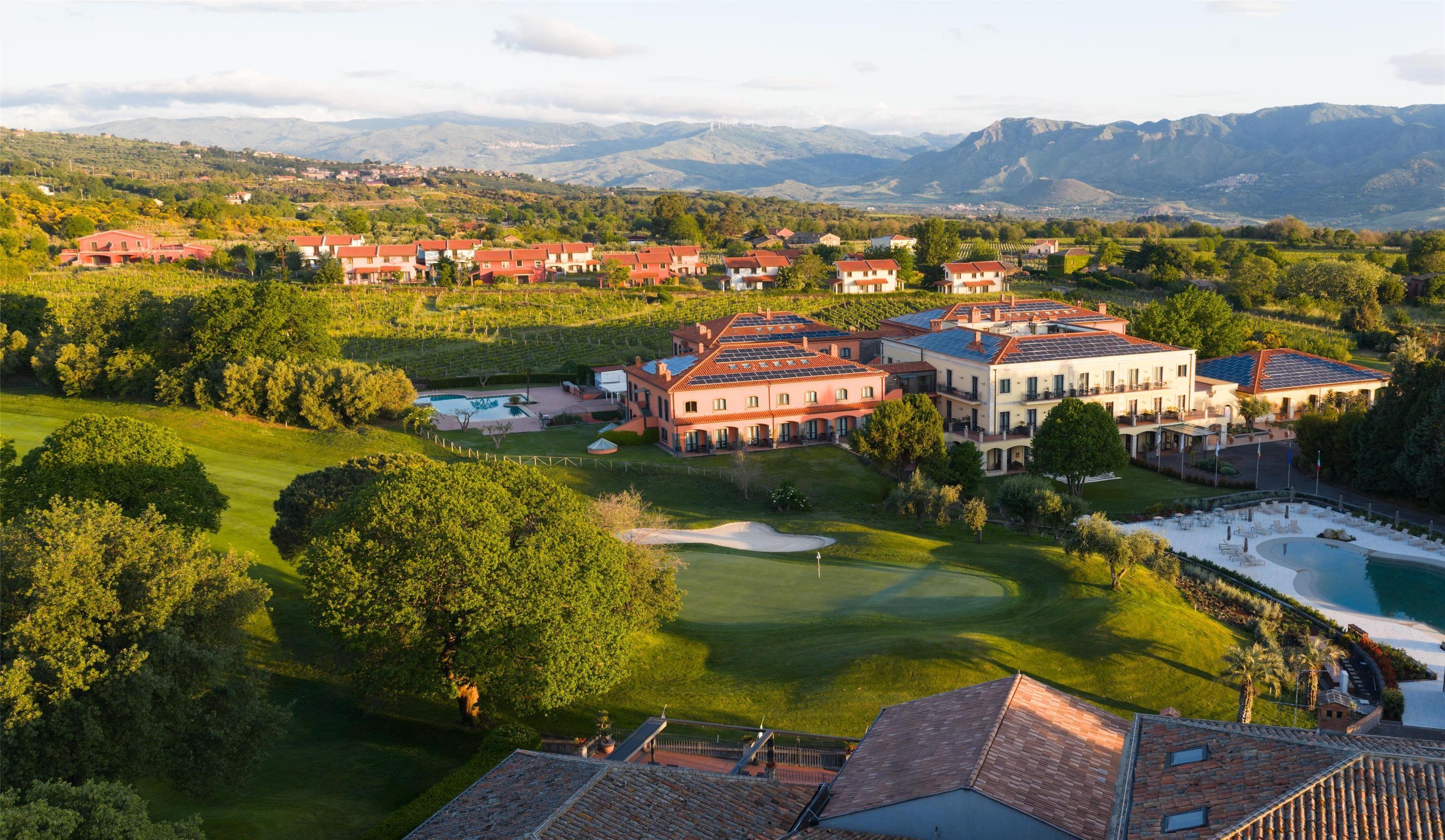 Overhead view of Il Picciolo Etna Golf Resort & Spa, Curio Collection by Hilton