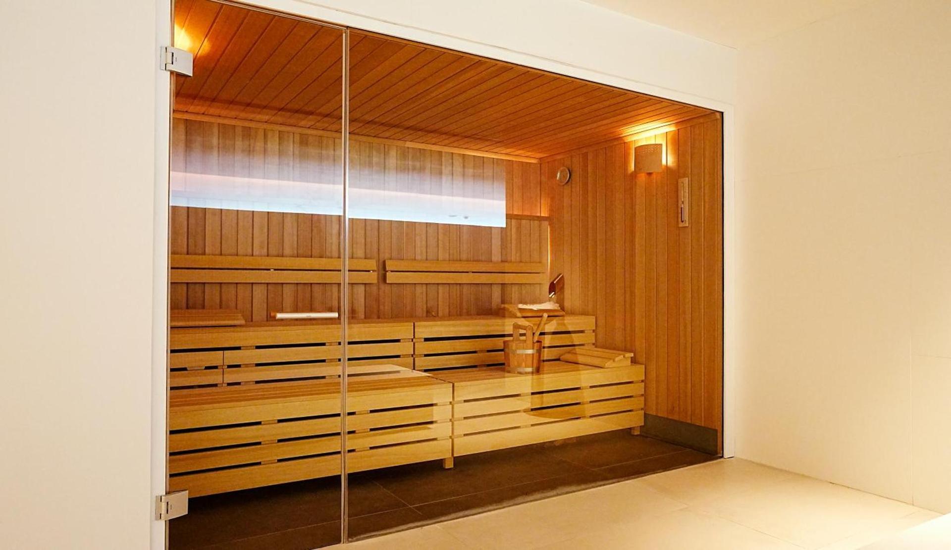 Sauna as part of the spa facilities at La Galiana Golf Resort