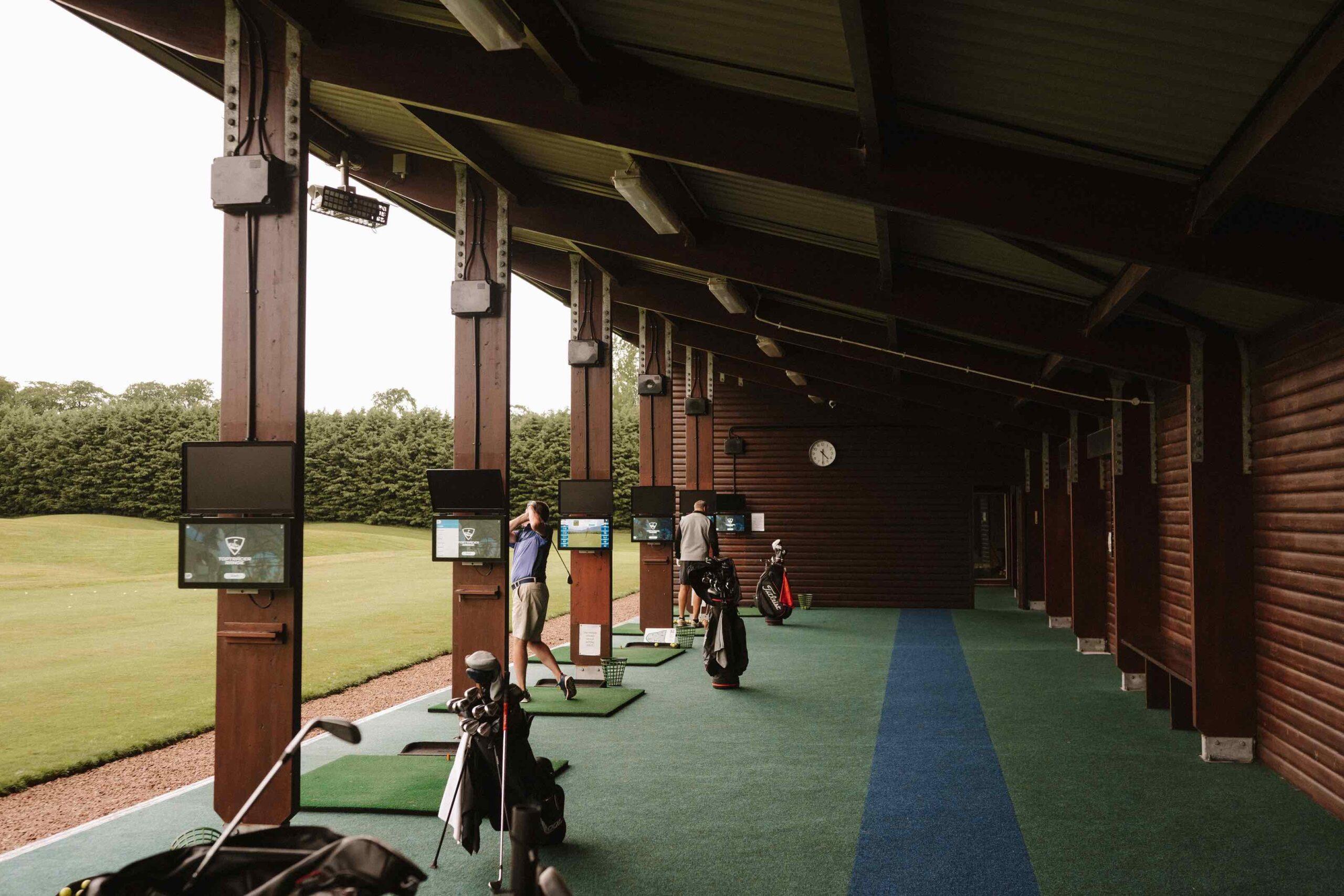 Driving range at Meldrum House Country Hotel & Golf Course