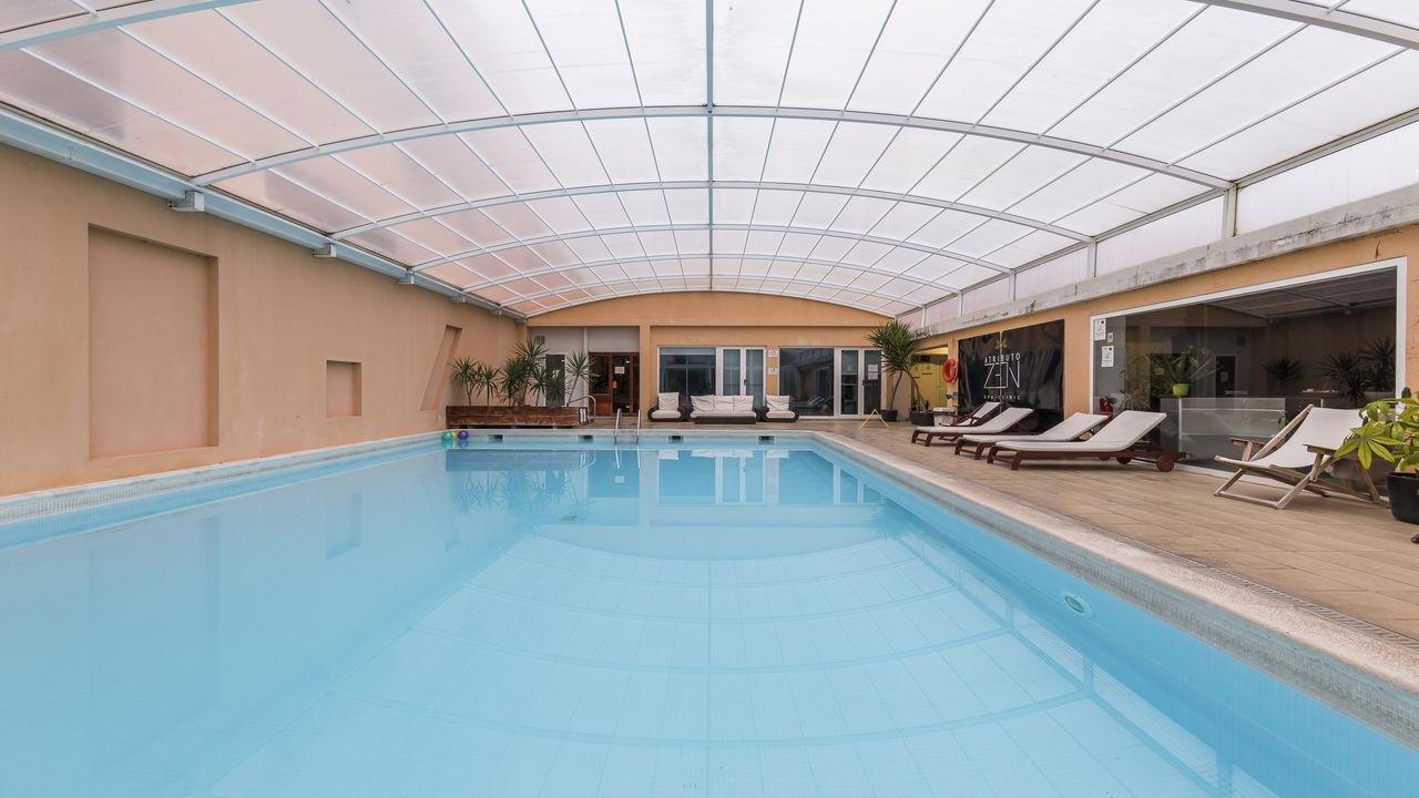 Indoor swimming pool at Montado Hotel & Golf Resort