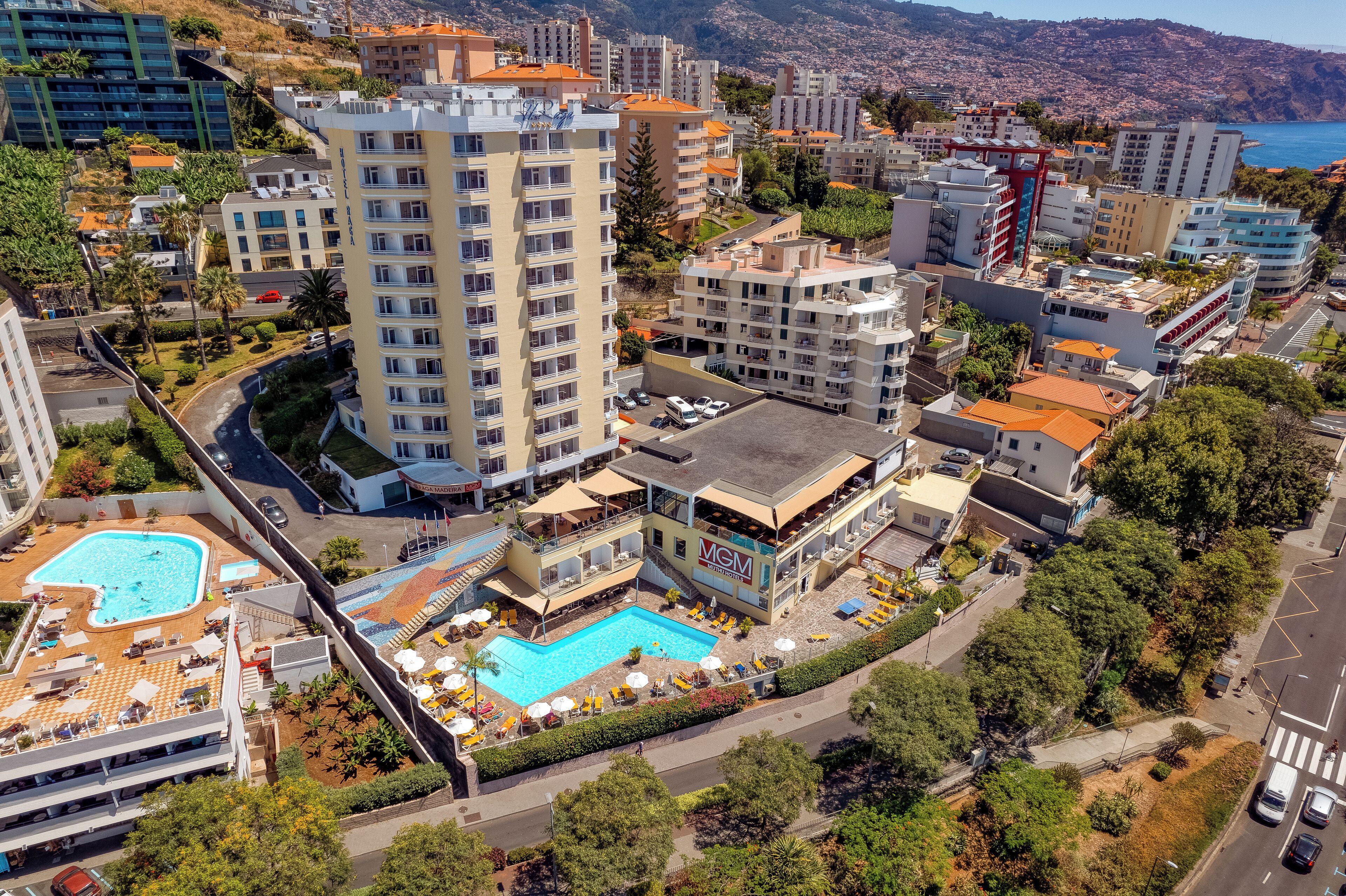 Overhead view of Muthu Raga Madeira Hotel