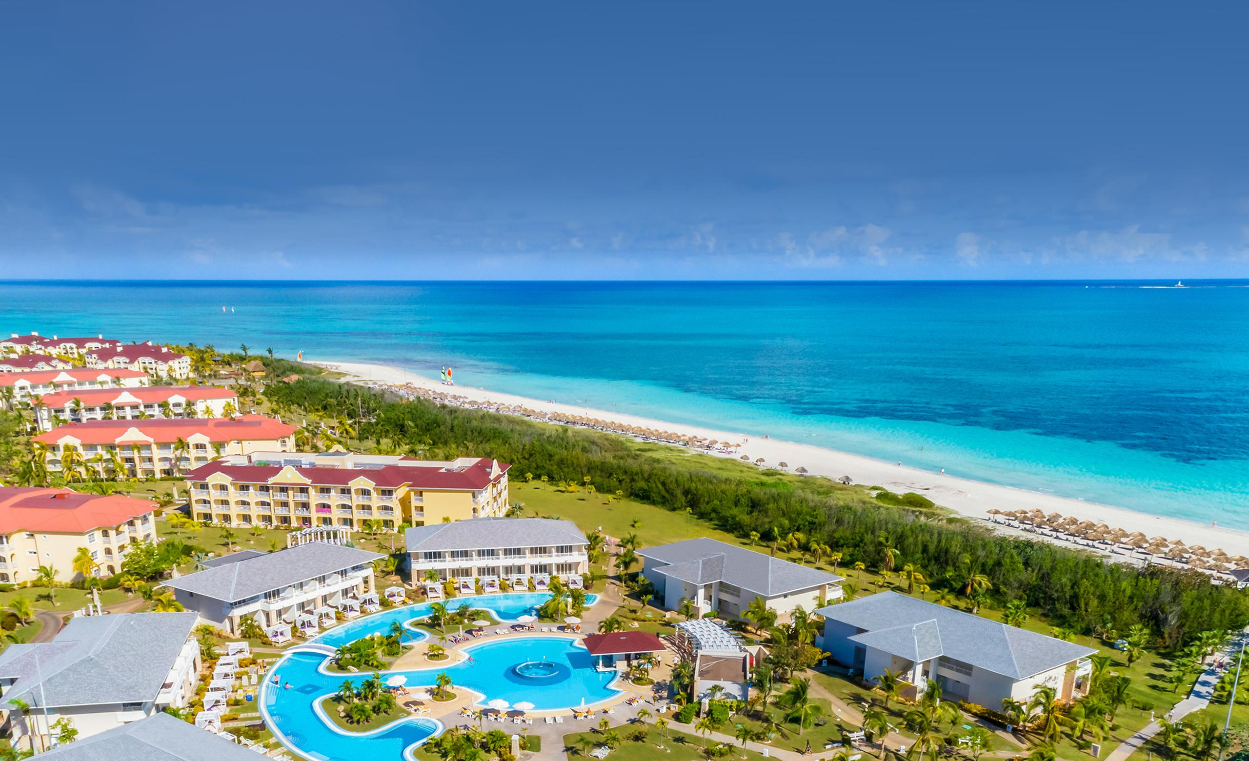 Overhead view of Paradisus Princessa del Mar Resort & Spa