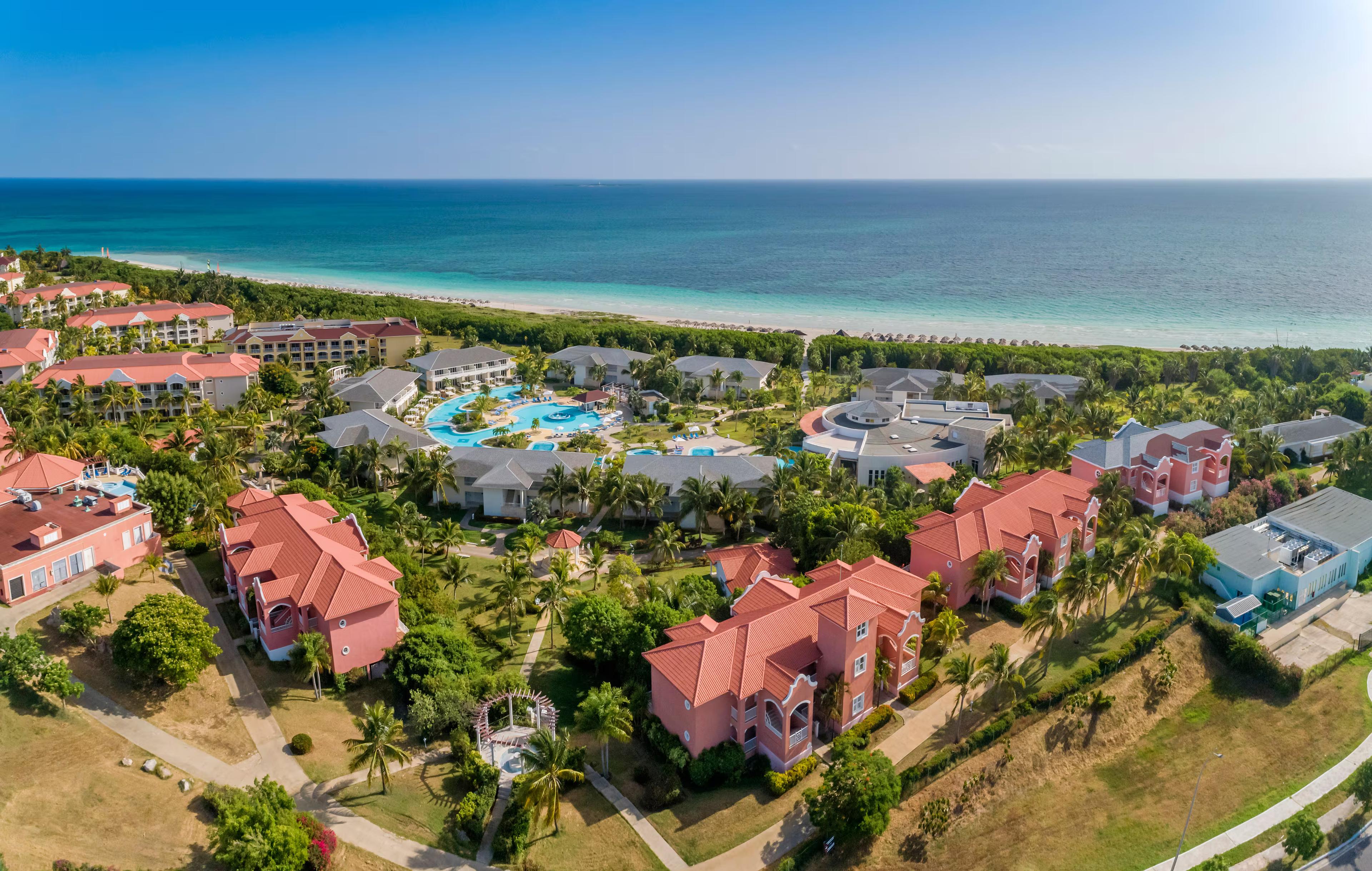 Overhead view of Paradisus Princessa del Mar Resort & Spa
