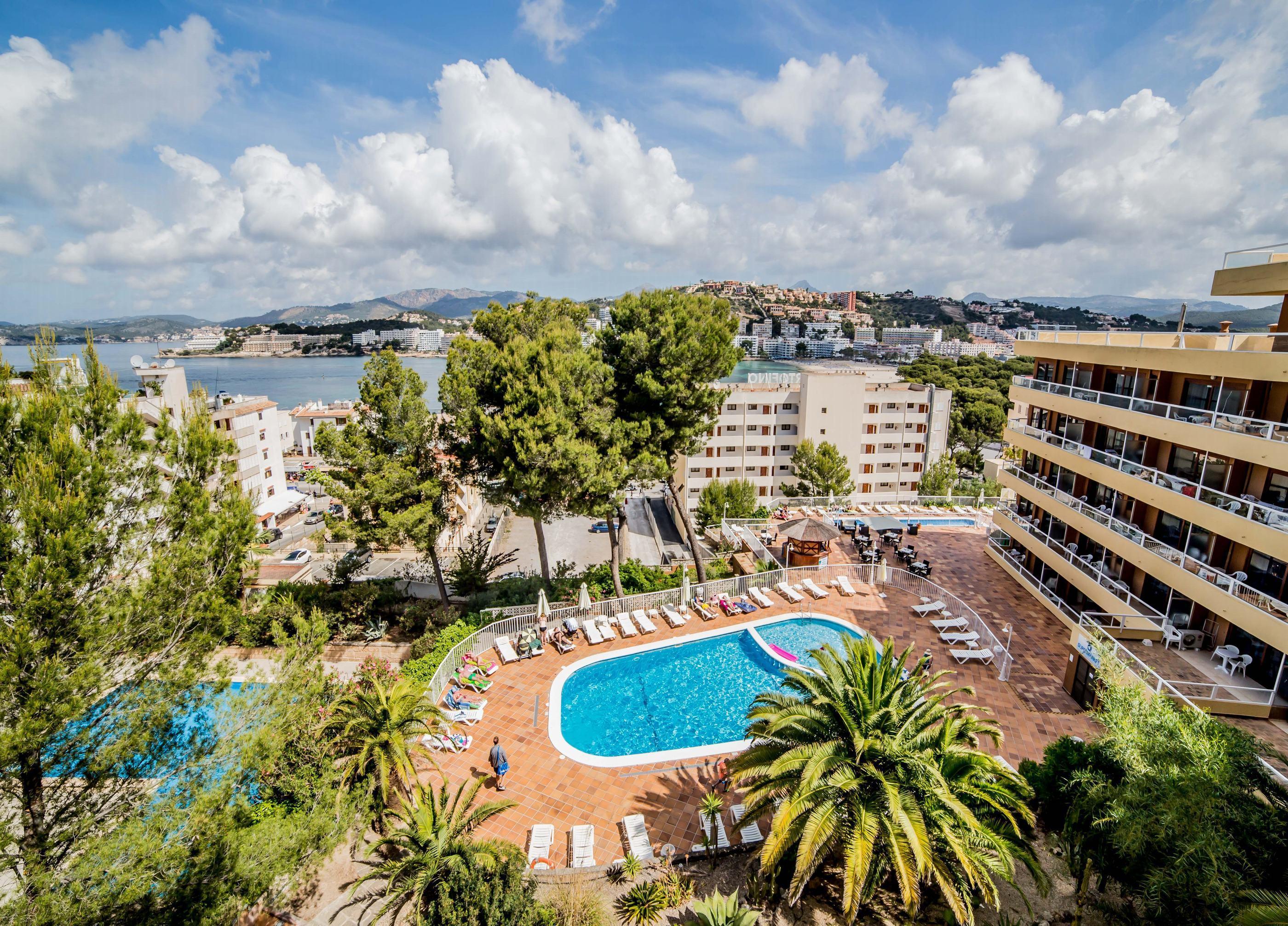 Overhead view of Pierre & Vacances Mallorca Portofino