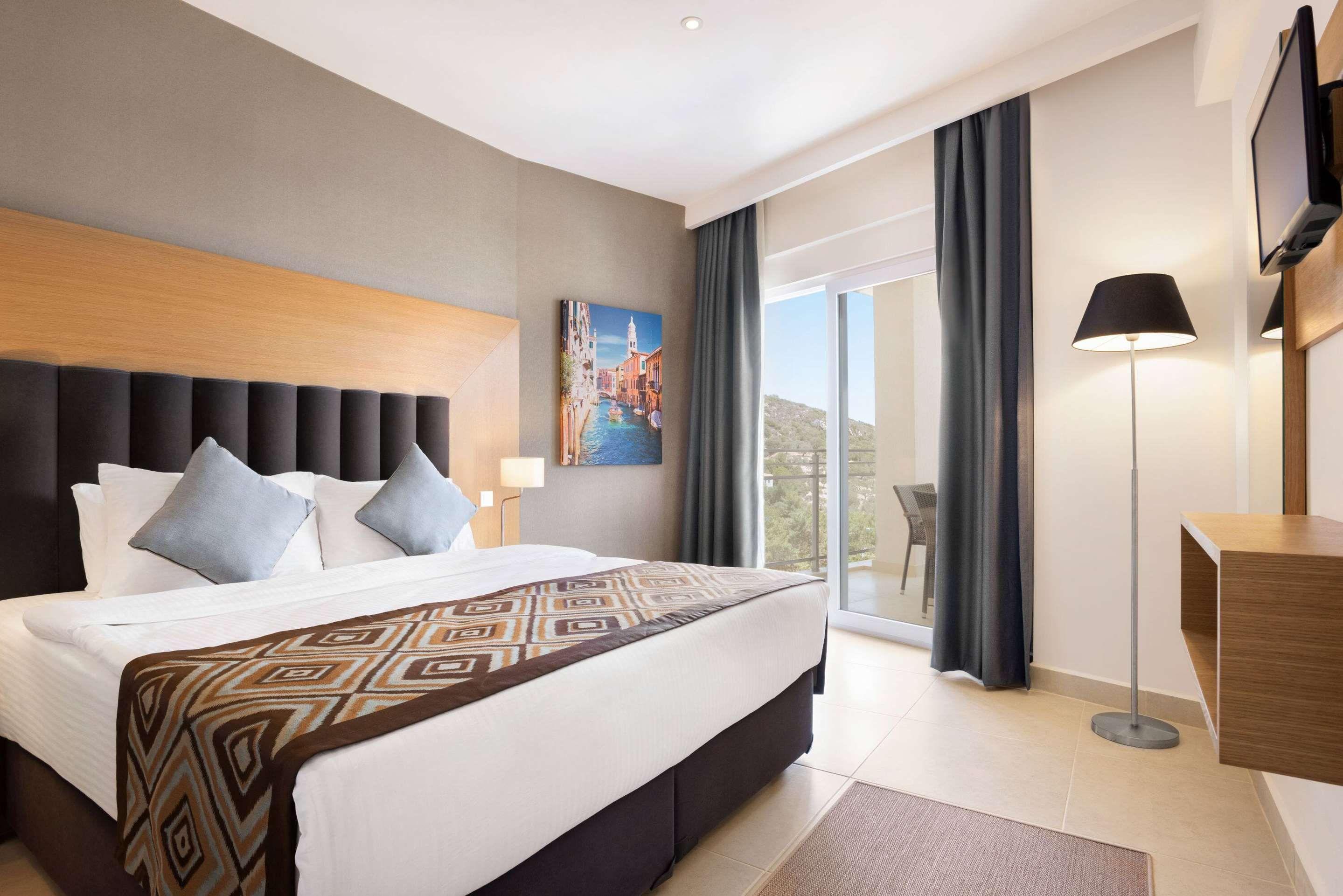 Double bed suite at Ramada Resort Kusadasi