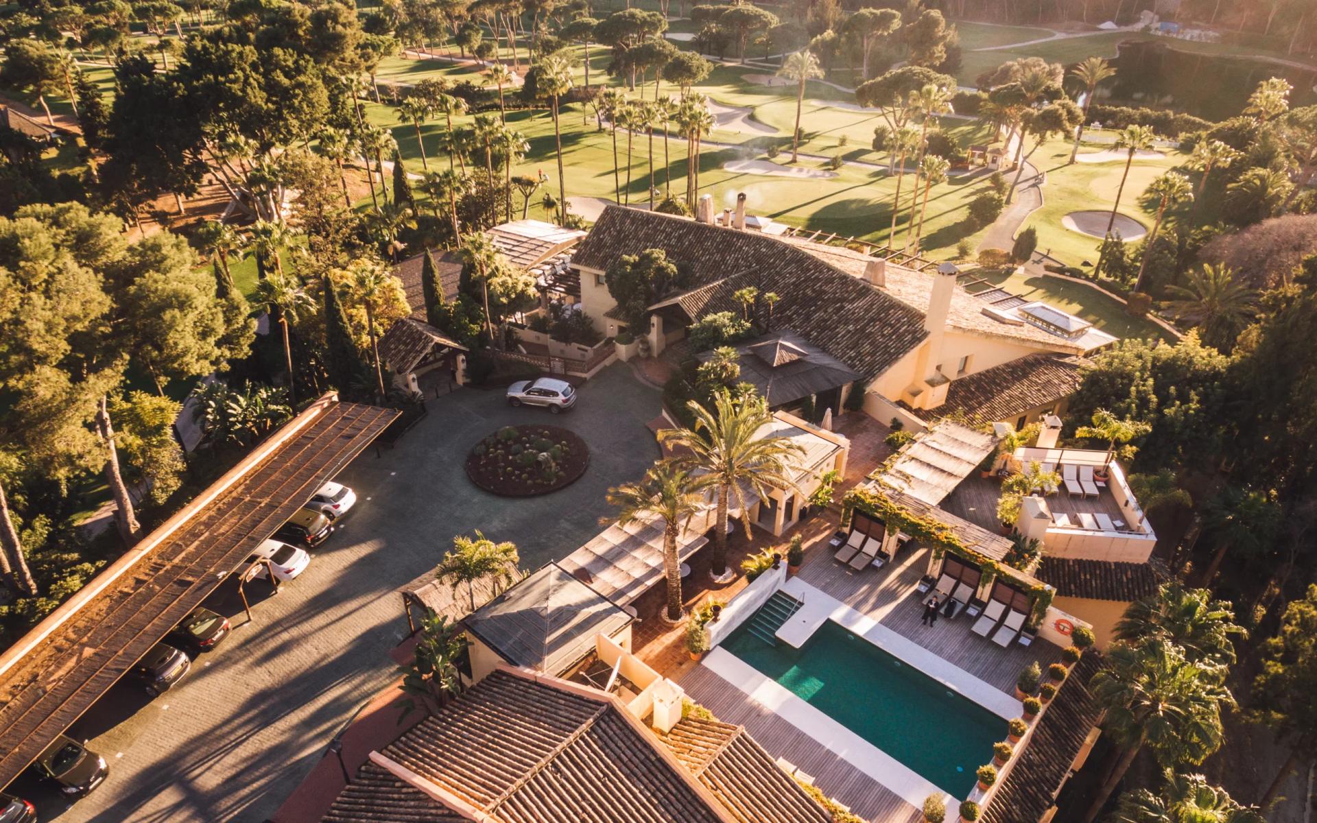 Aerial view of the Rio Real Golf & Hotel