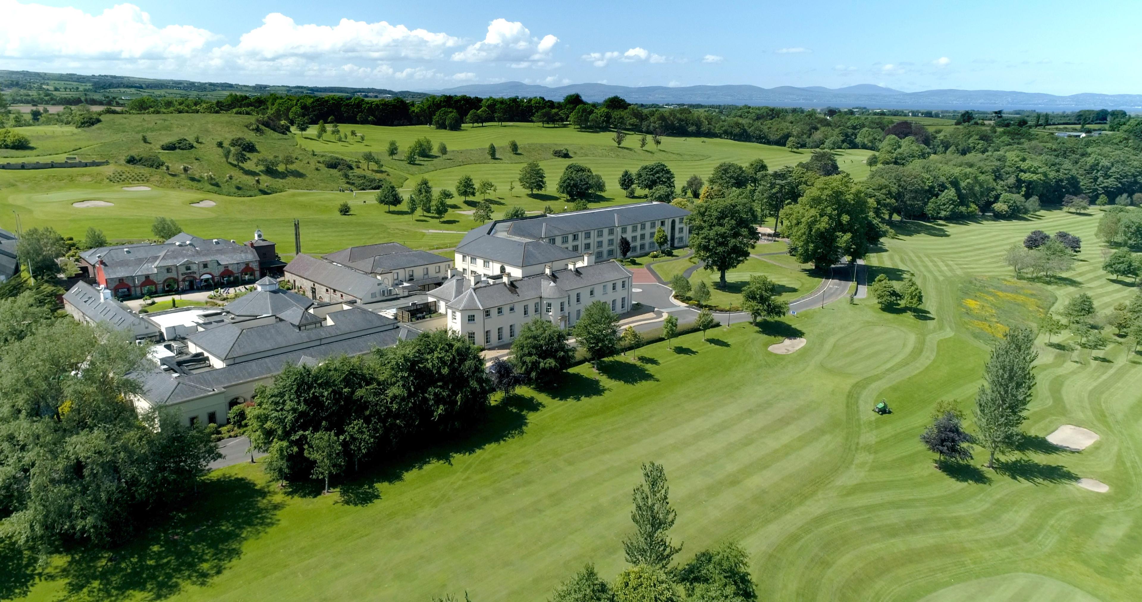 Aerial view of Roe Park Resort