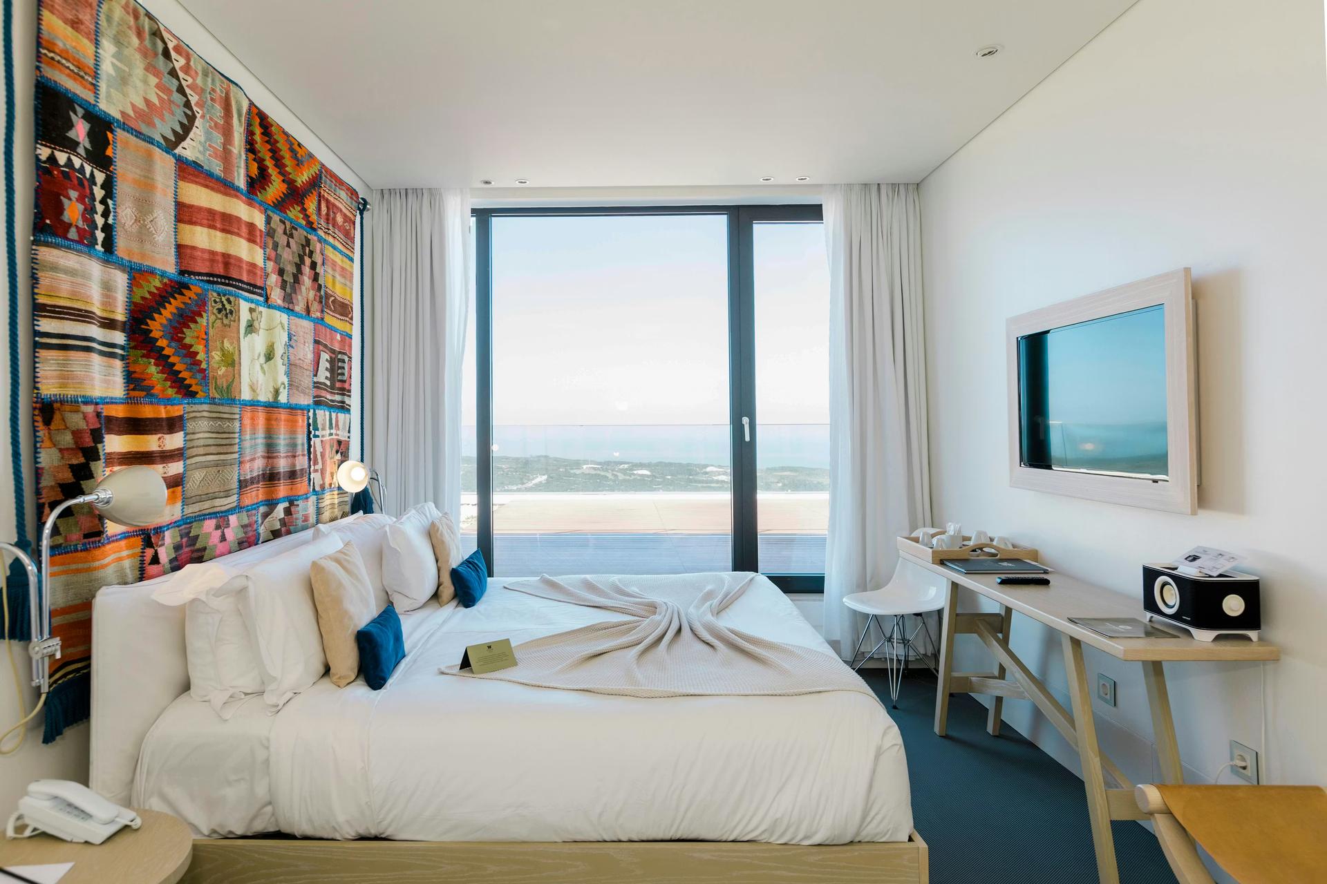 Double bed suite at Royal Obidos Evolutee Hotel Spa & Golf Resort
