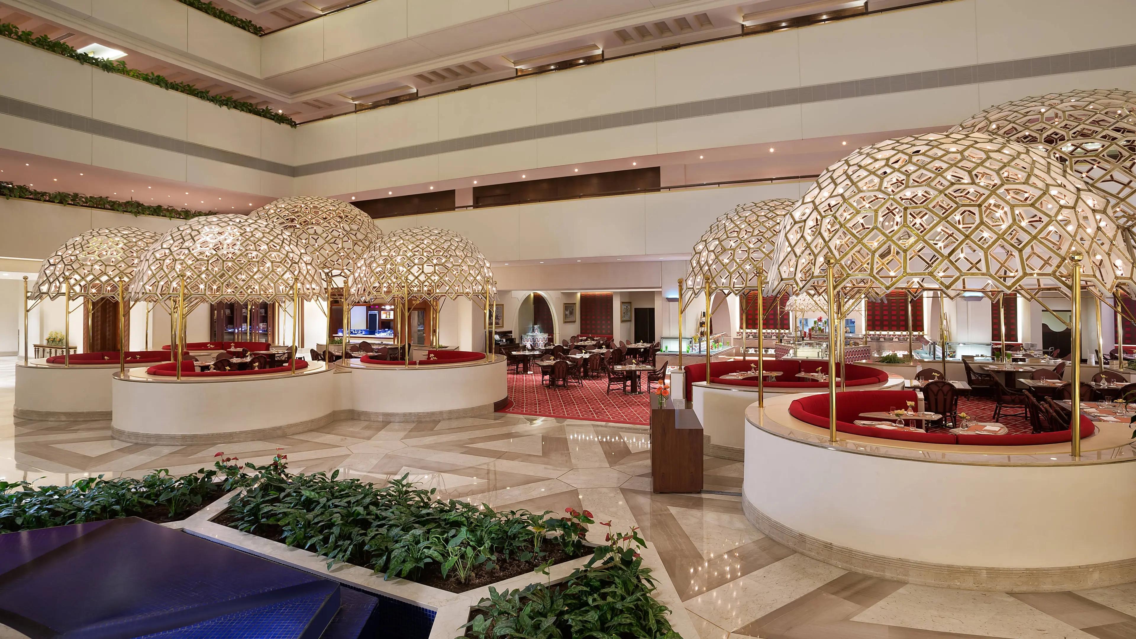 Lounging area at Sheraton Grand Doha Resort