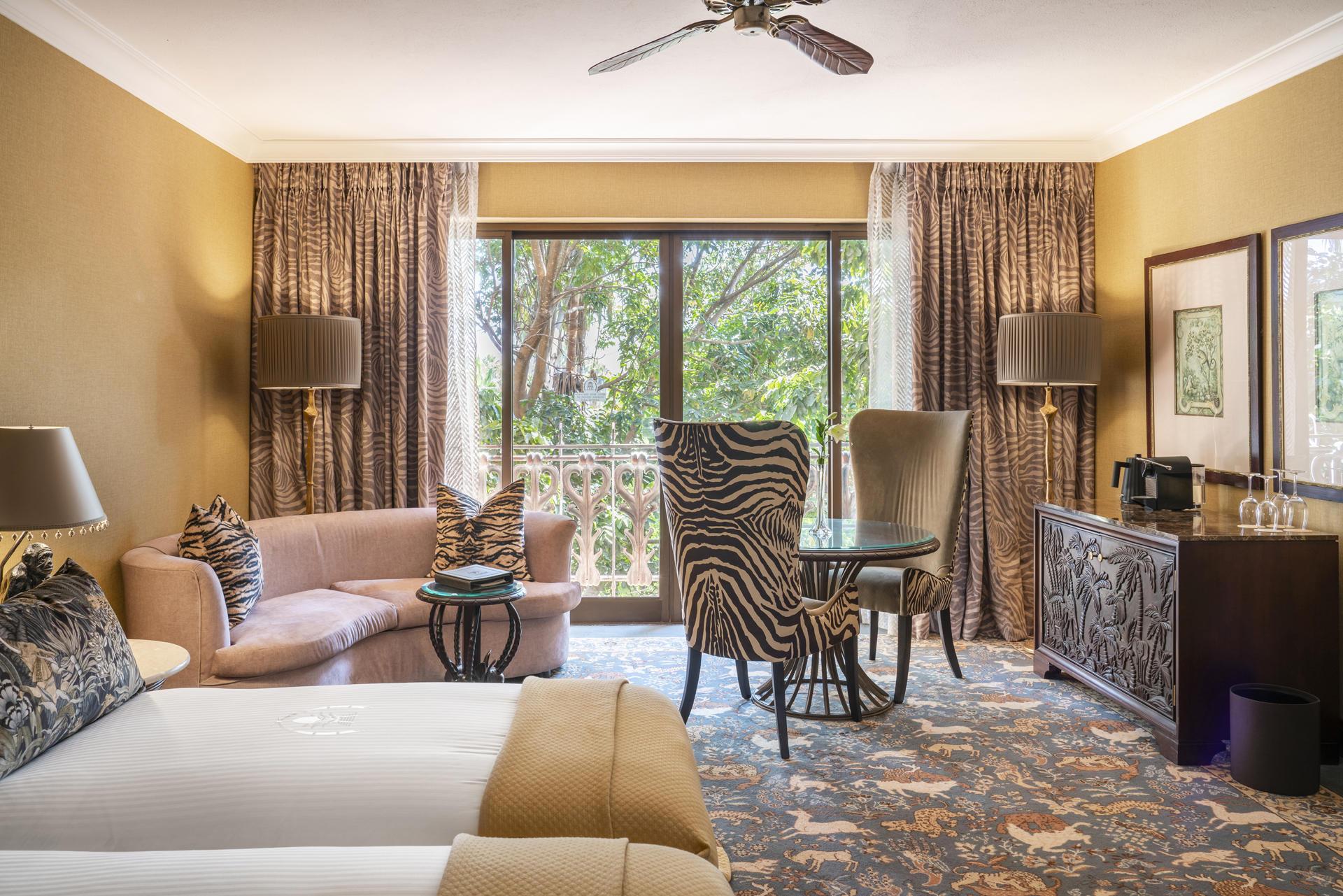 Twin bed suite at Sun City Resort, The Palace of the Lost City