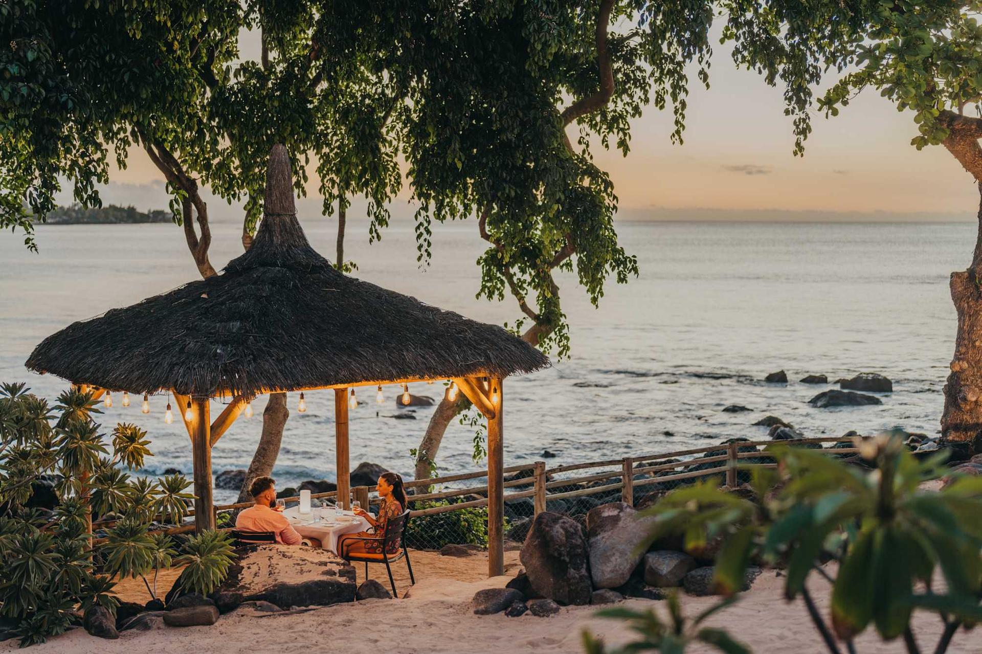 Coastal dinner on the beach at Tamarina Golf & Spa Boutique Hotel