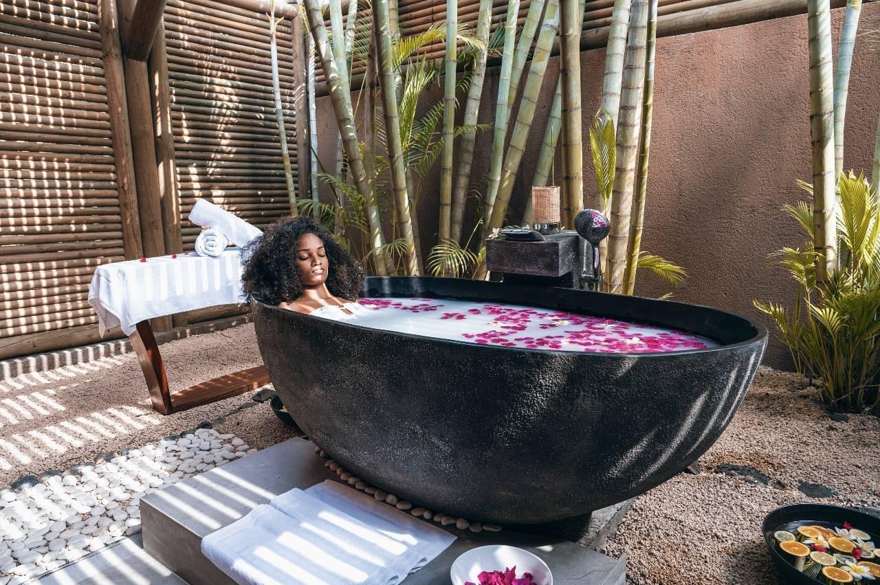 Spa facilities at Tamarina Golf & Spa Boutique Hotel