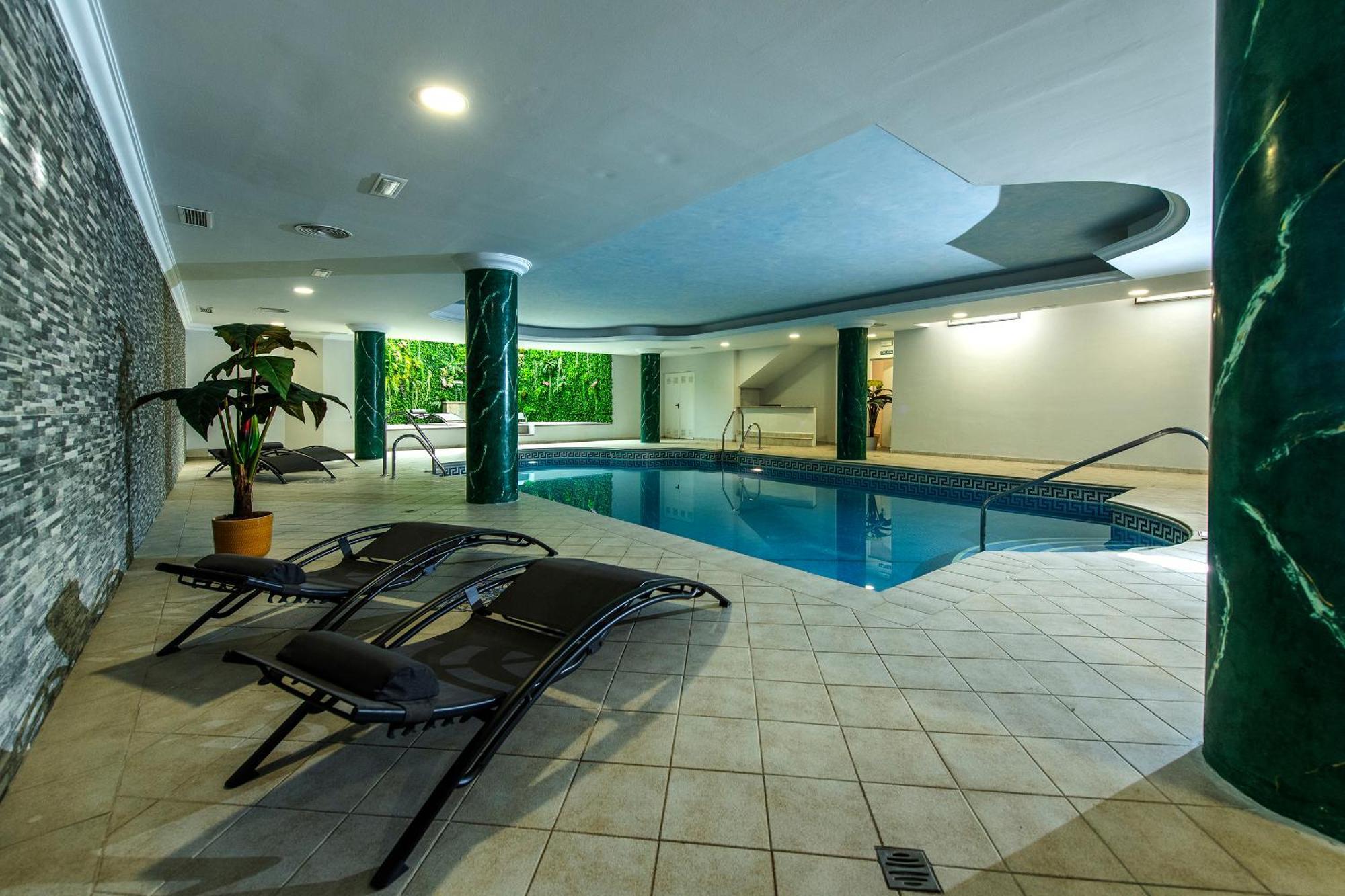 Indoor pool as part of the spa facilities at Tamisa Golf Hotel