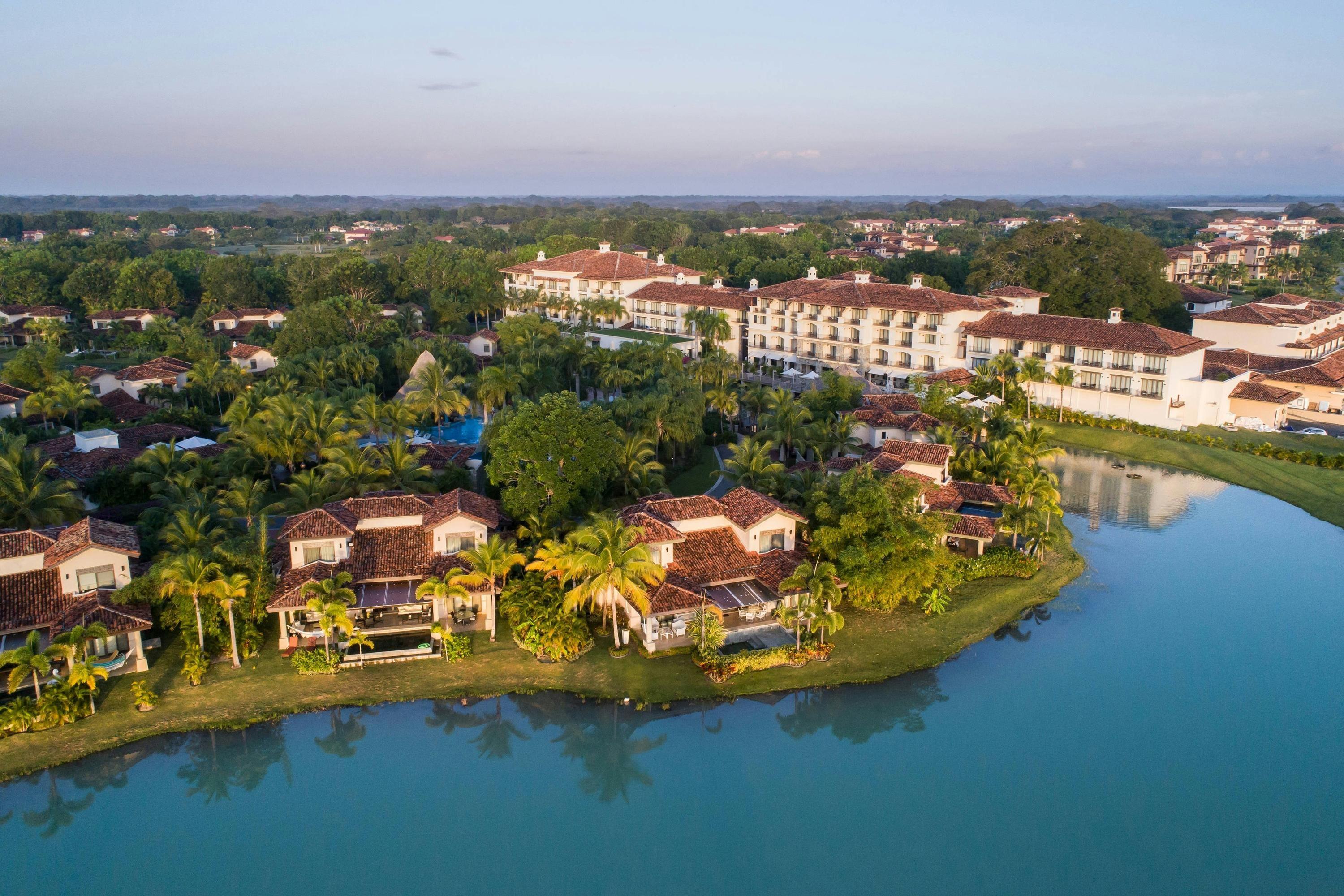Panoramic view of the coastal The Buenaventura Golf & Beach Resort Panama