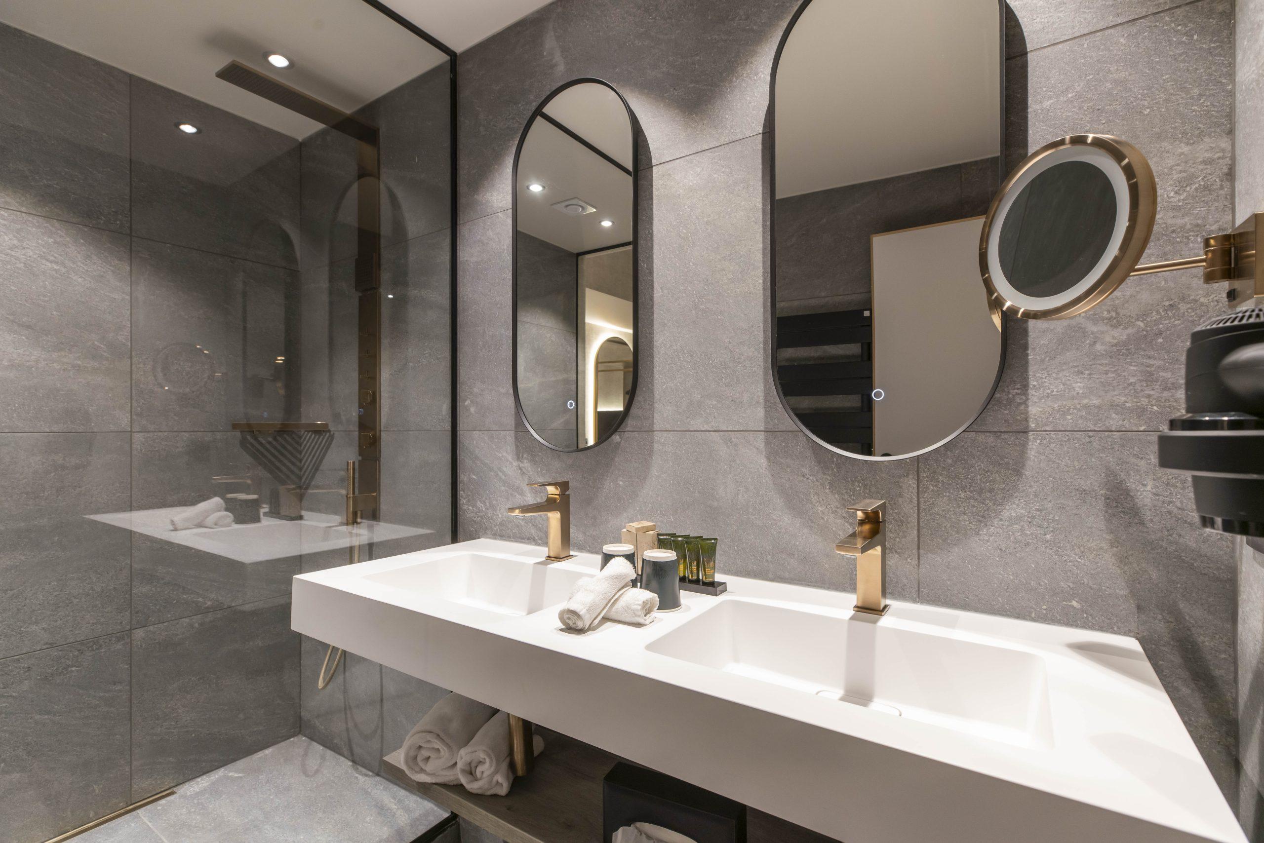 Bathroom as part of a suite at Van Der Valk Waterloo (Formerly Martins)