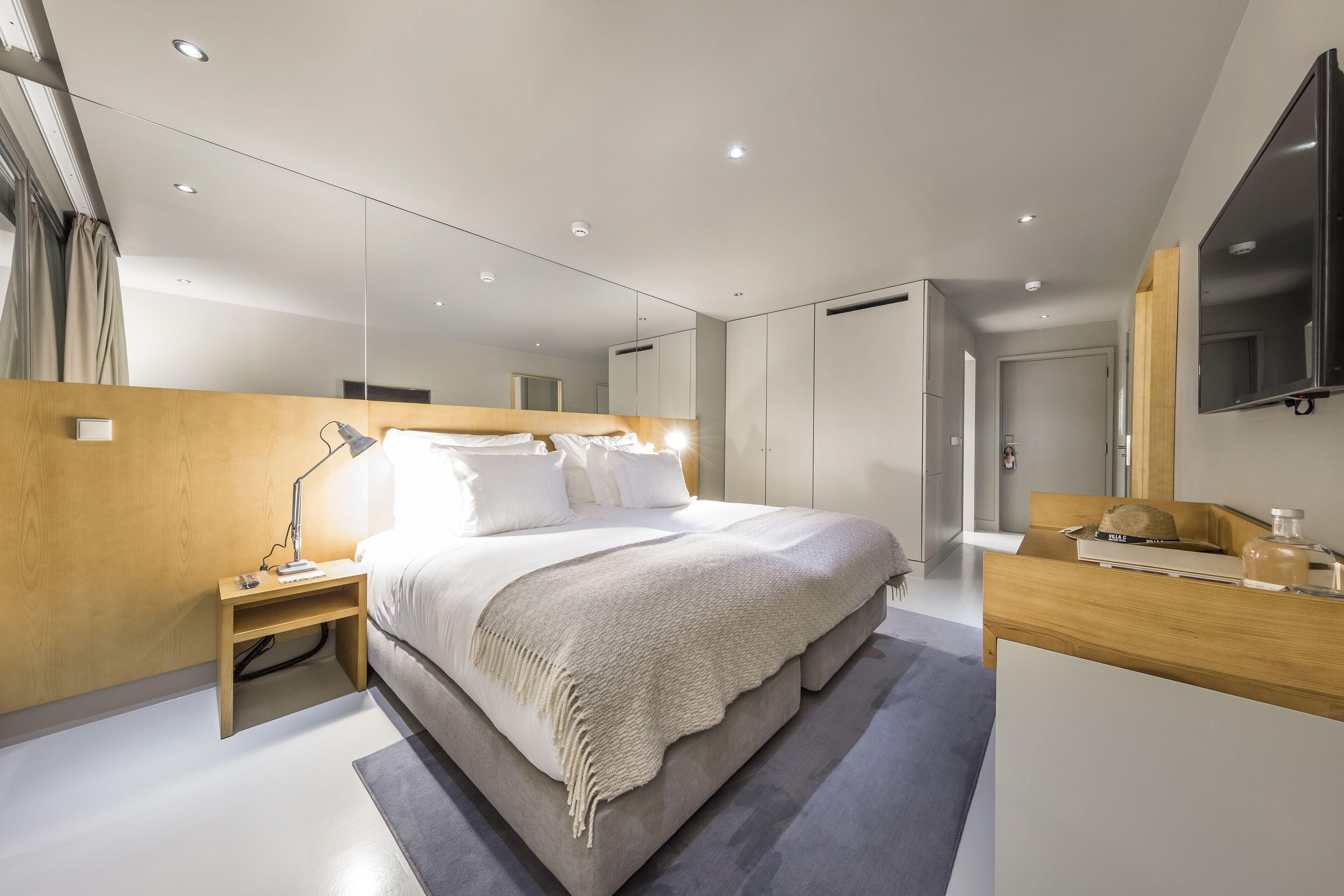 Double bed suite at Villa C Boutique Hotel