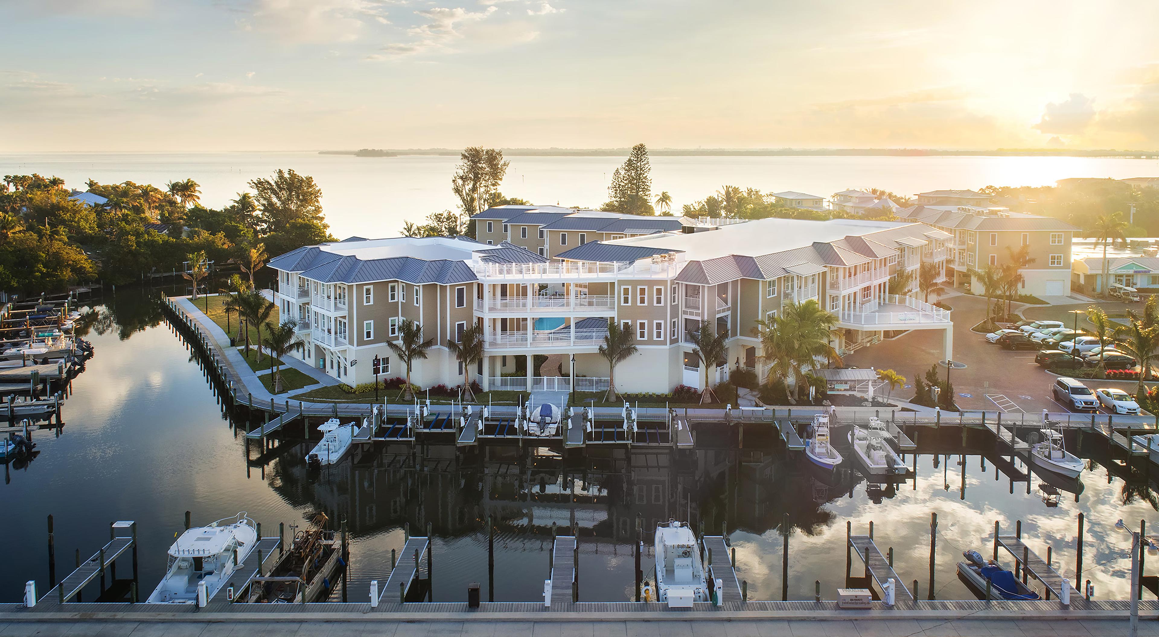 Panoramic view of Weterline Villas Marina