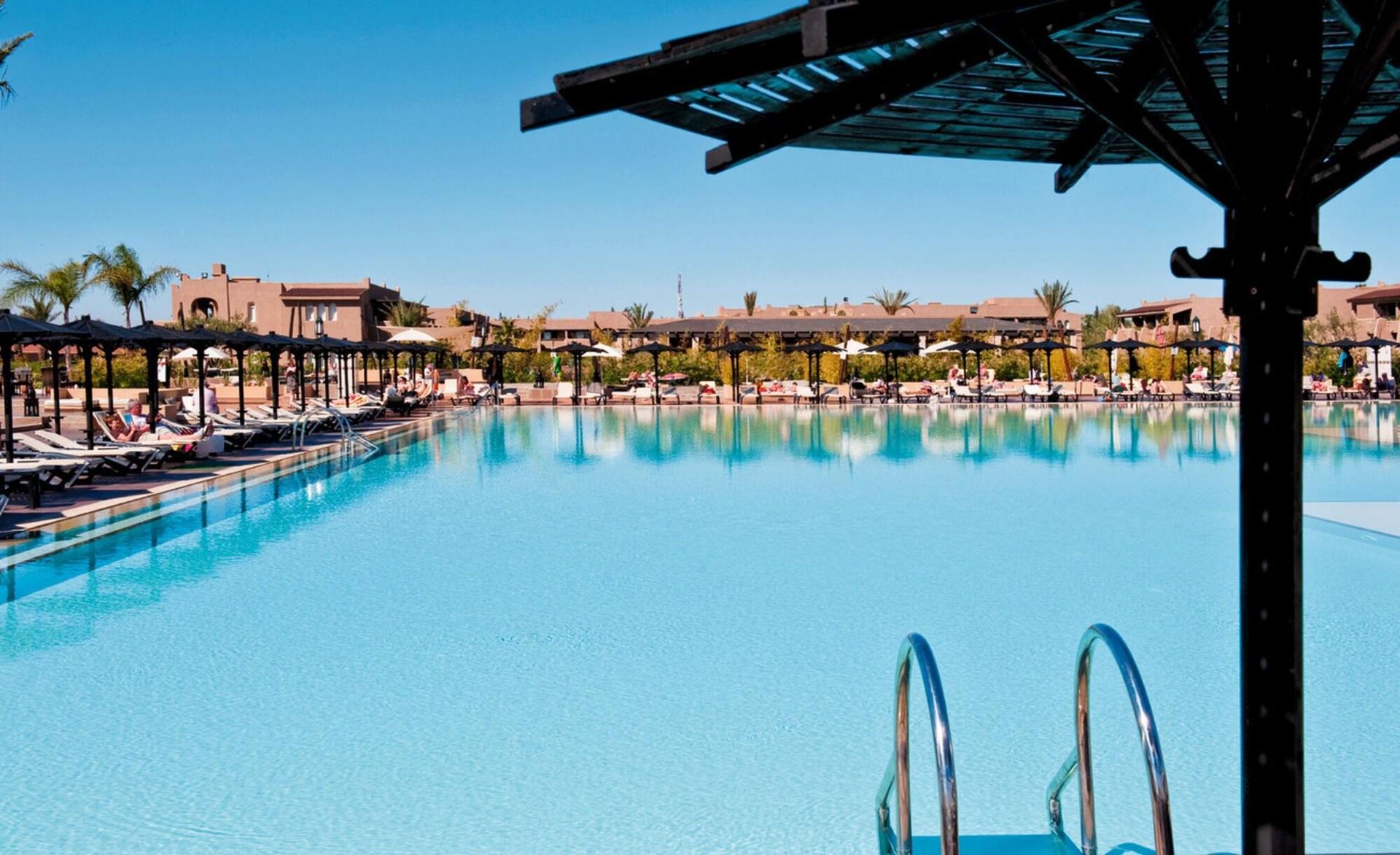 Outdoor swimming pool a Clubhotel Riu Tikida Palmeraie