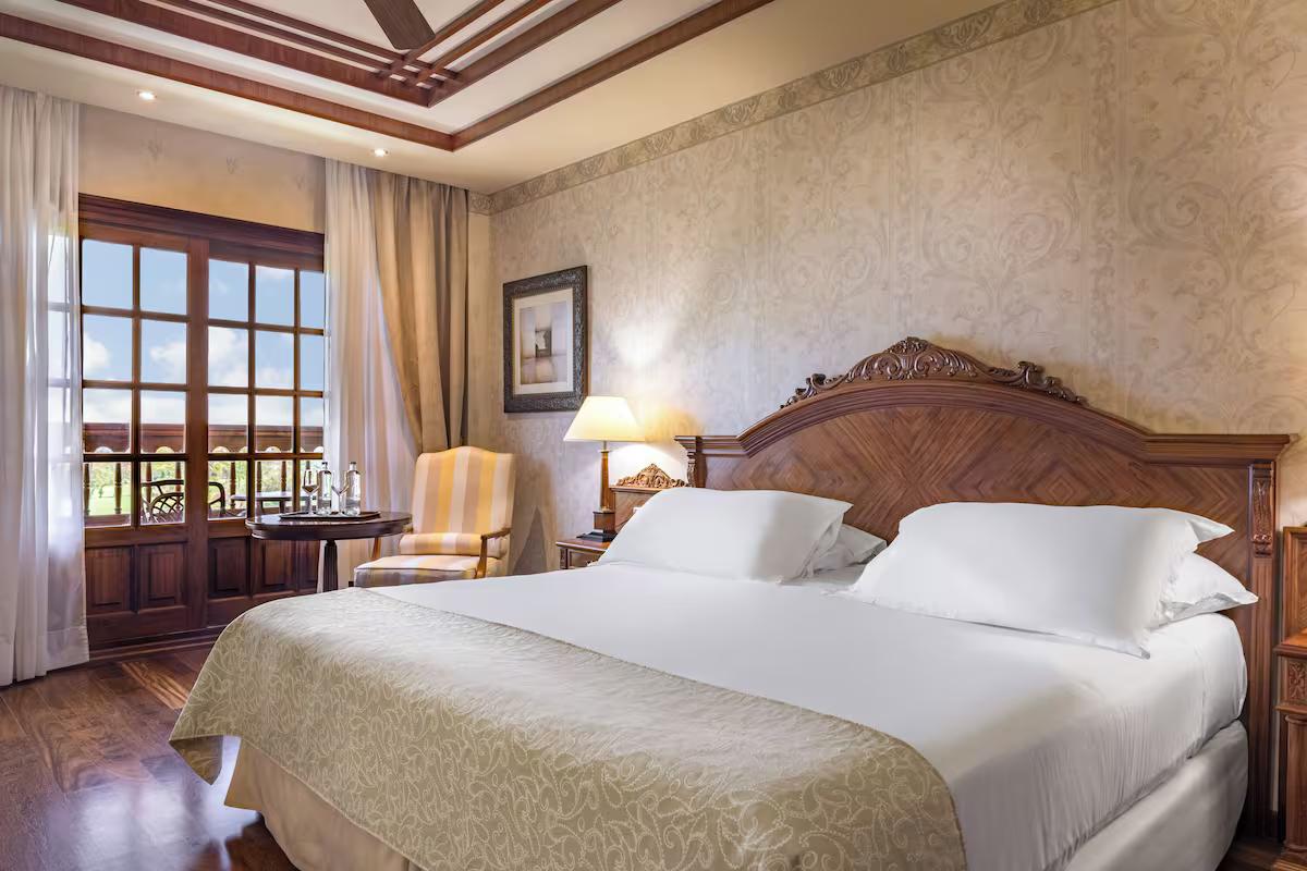 Double bed suite at Elba Palace Golf & Vital Hotel