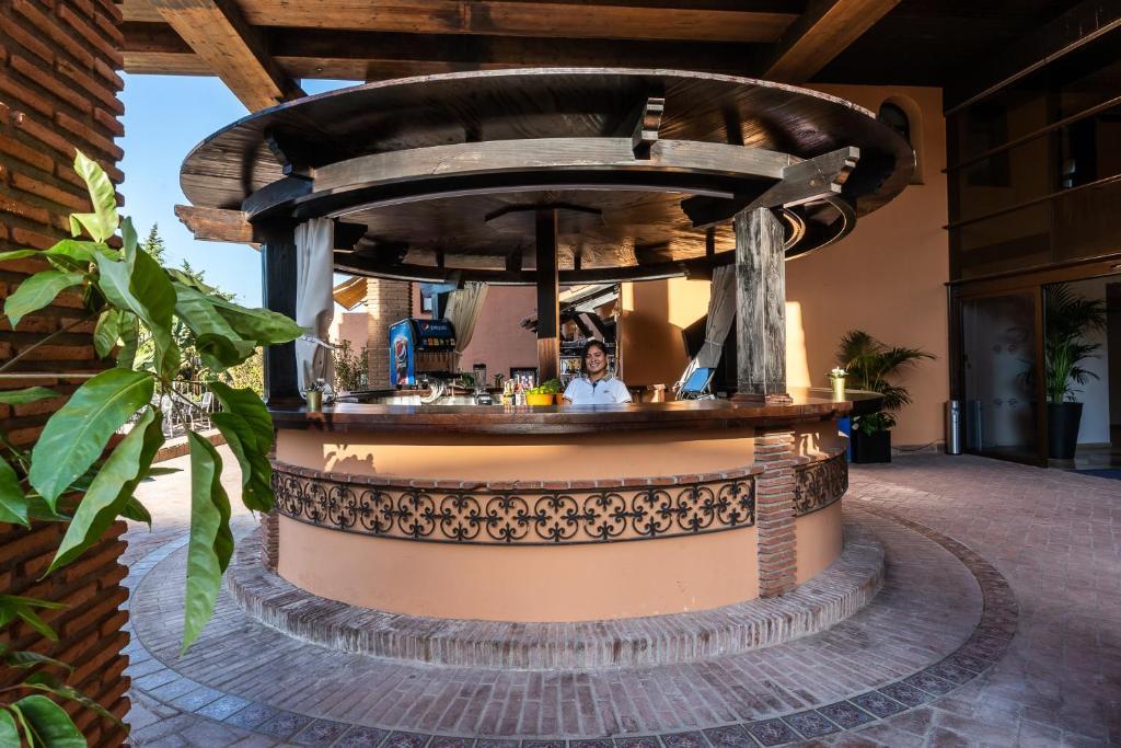 Outdoor bar at Globales Paraiso Beach