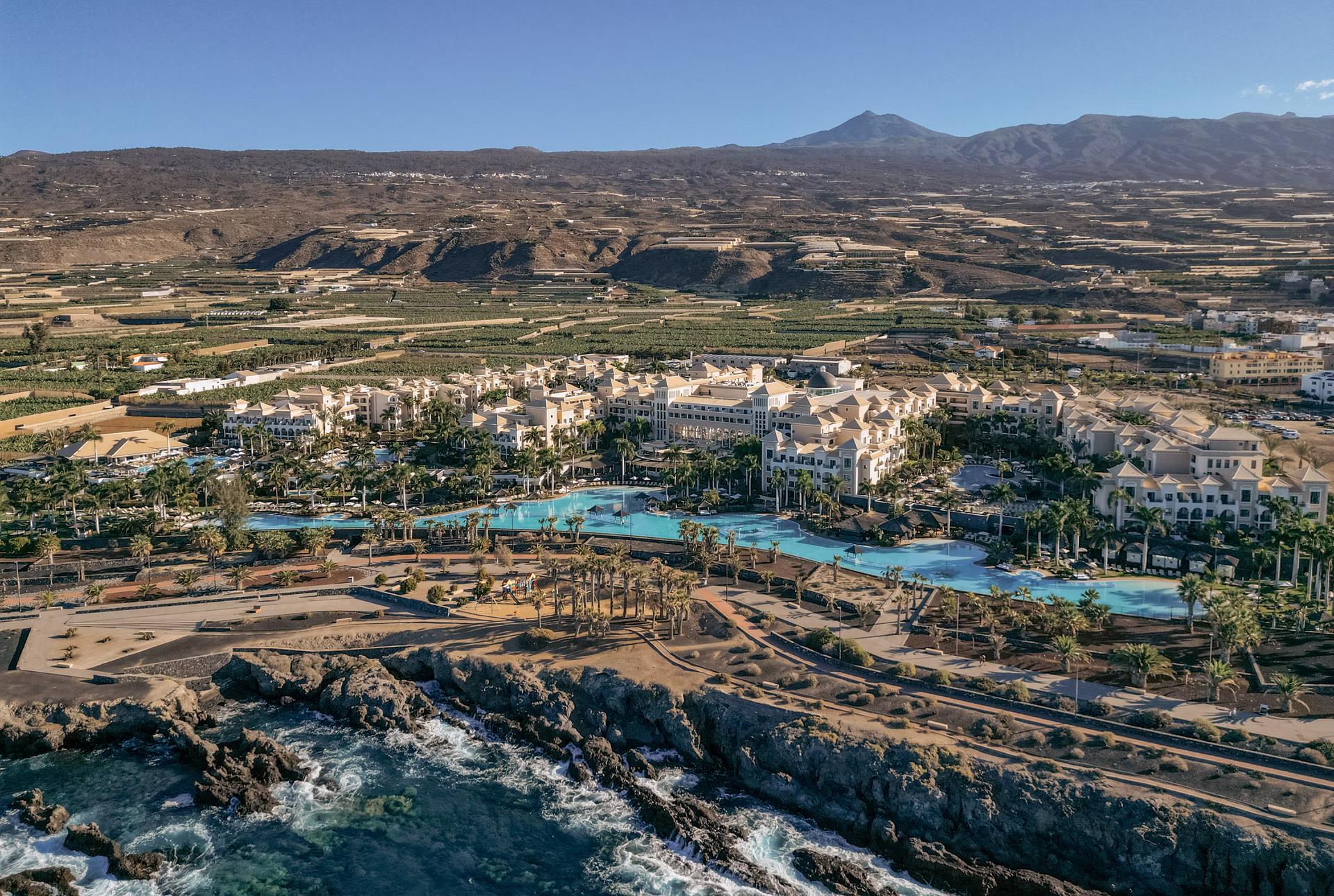 Aerial view of Gran Meliá Palacio de Isora
