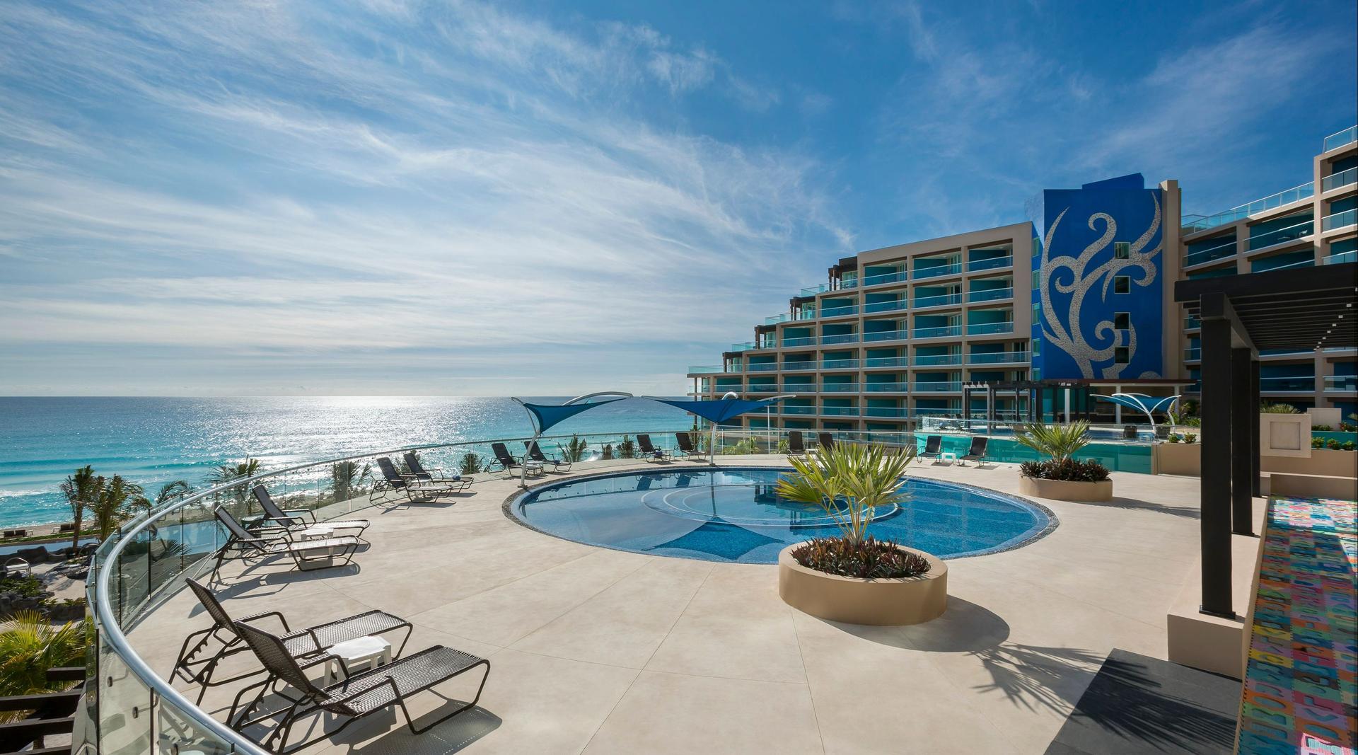 Panoramic view of Hard Rock Hotel Cancun