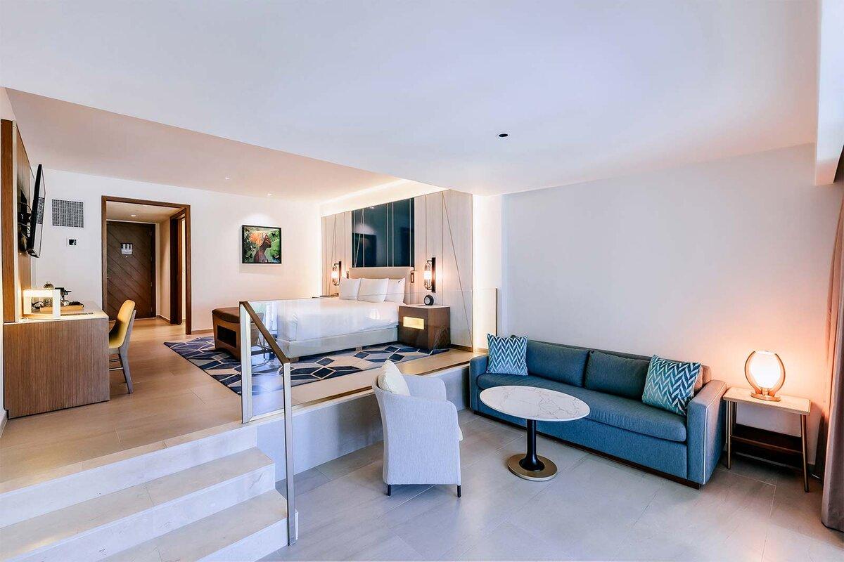 Spacious double bed suite at Hard Rock Hotel & Casino Punta Cana