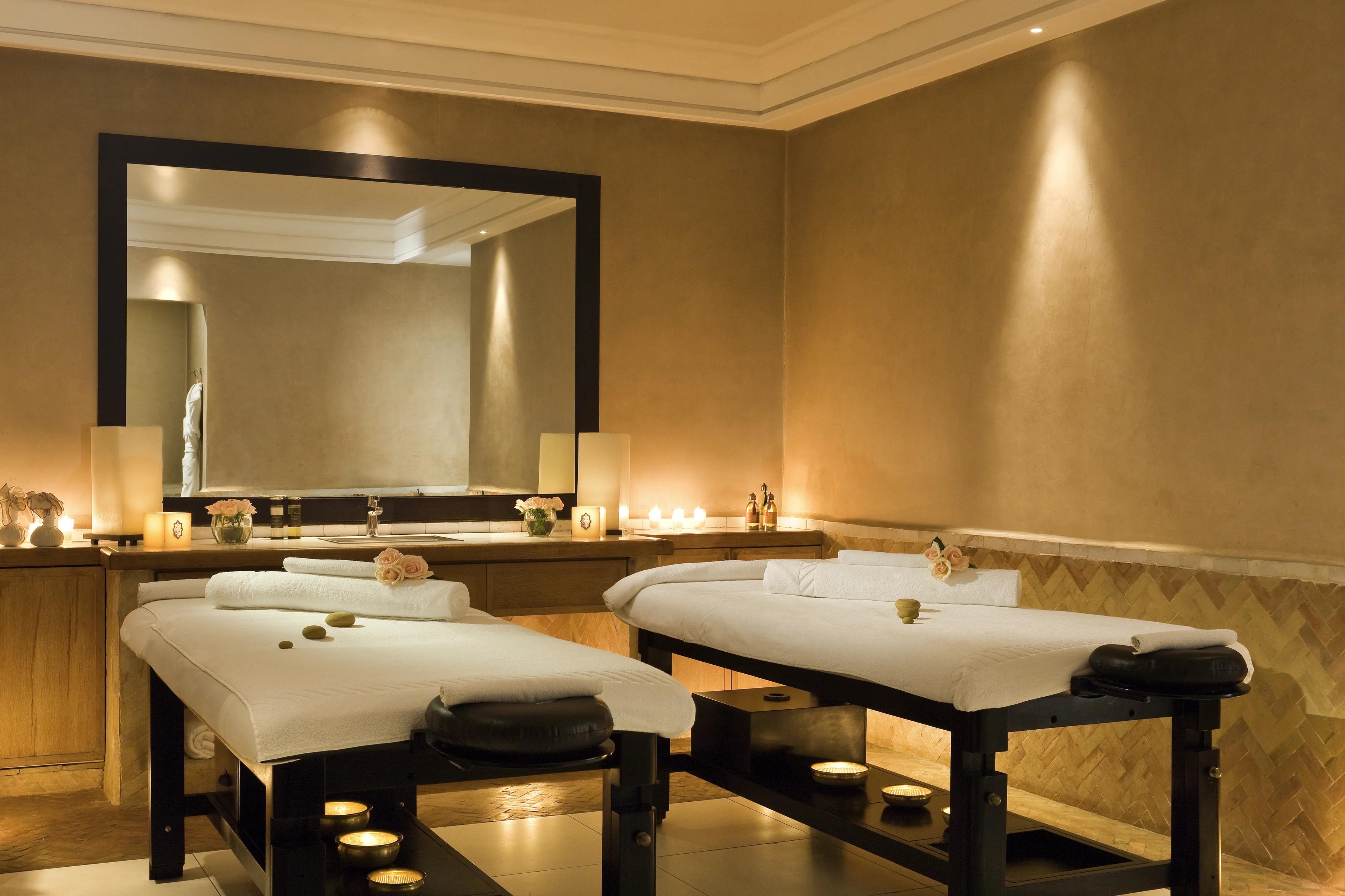 Spa facilities at Hotel & Ryads Barrière Le Naoura