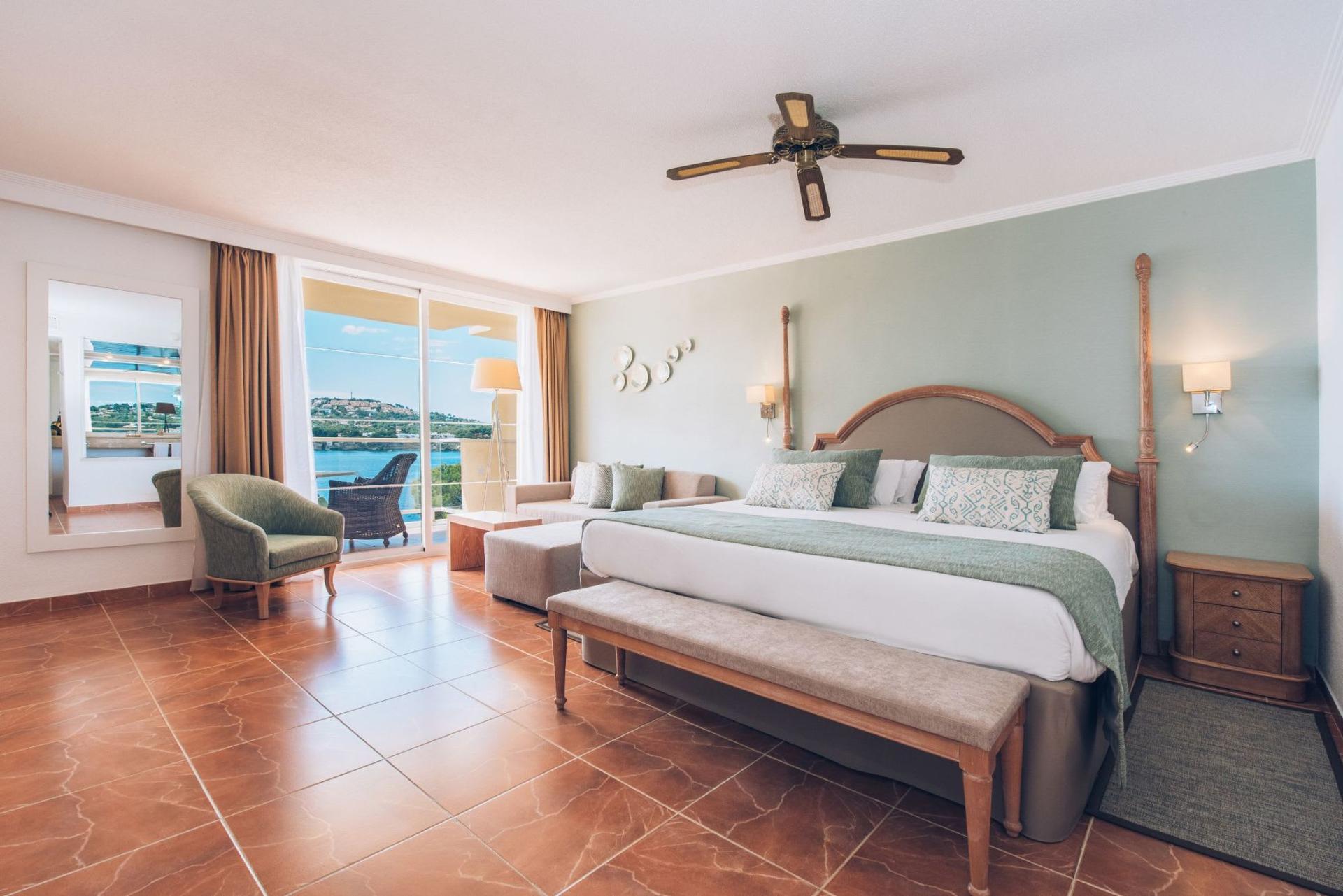 Double bed suite at Iberostar Jardín del Sol Suites