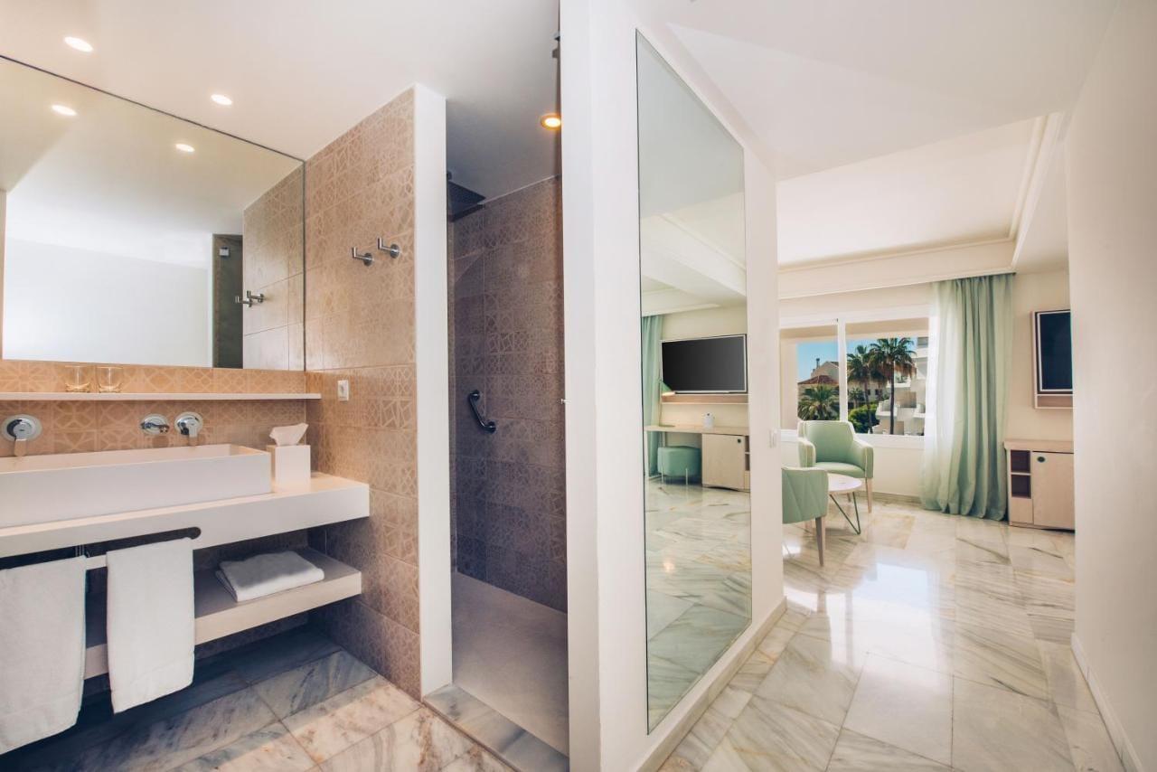 Bathroom as part of a double bed suite at Iberostar Marbella Coral Beach