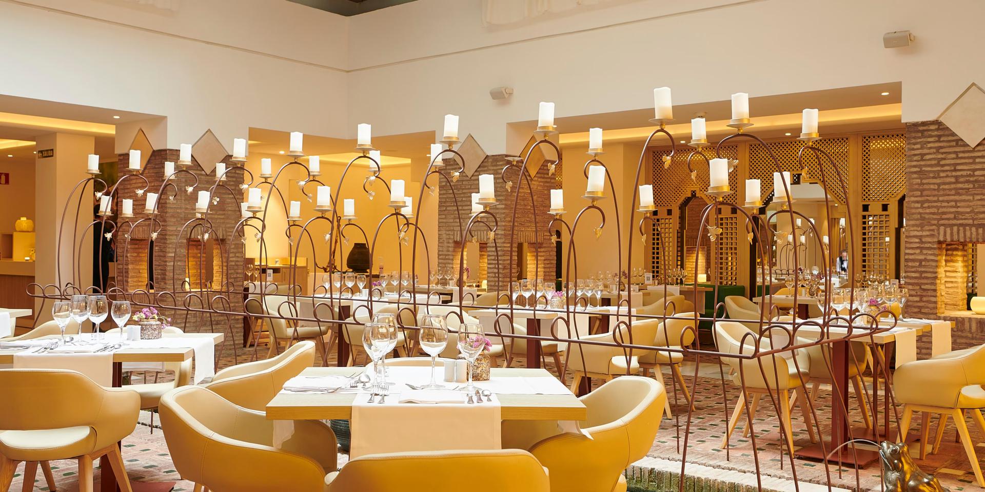 Indoor dining at Iberostar Marbella Coral Beach