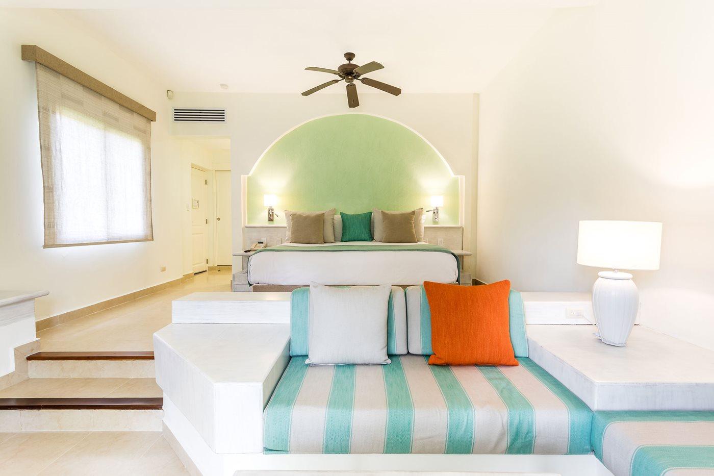 Double bed suite at Iberostar Selection Bávaro Suites