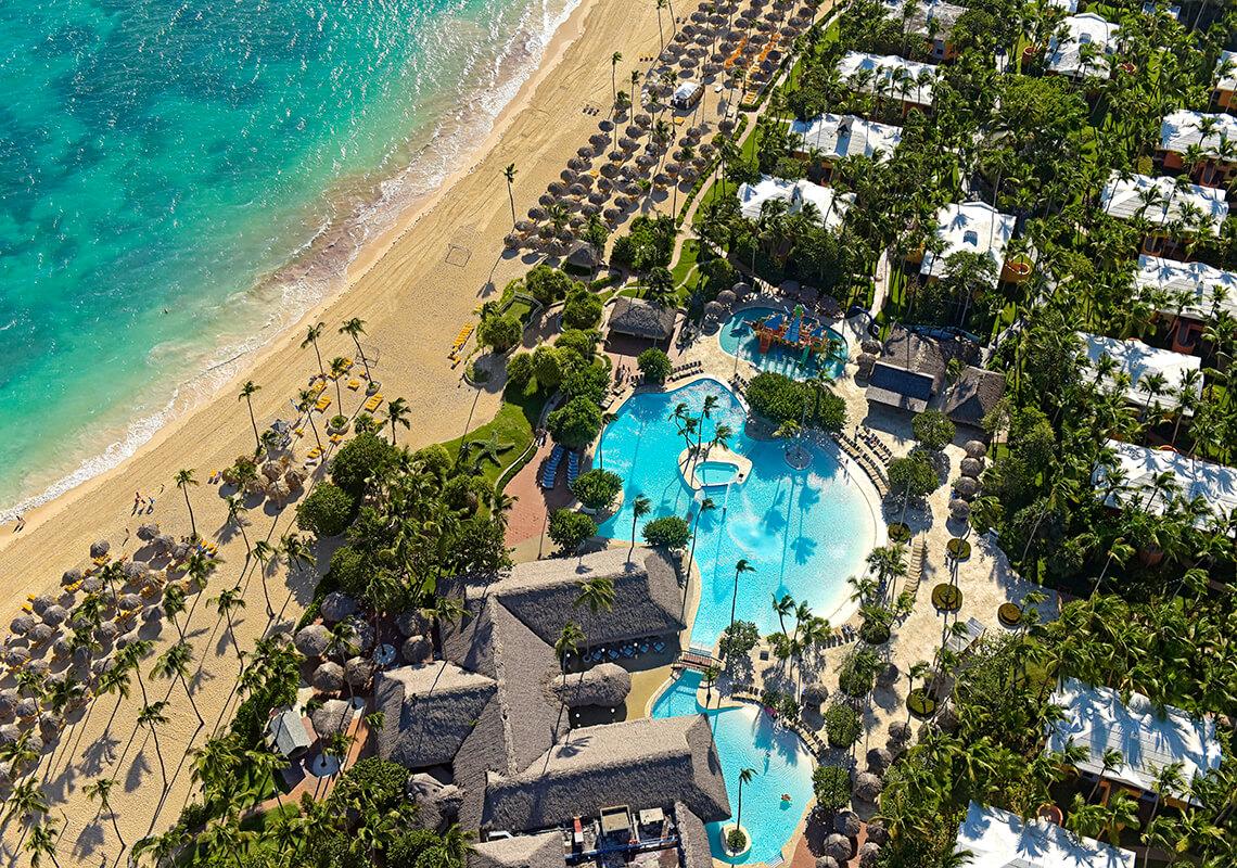Aerial view of Iberostar Selection Bávaro Suites