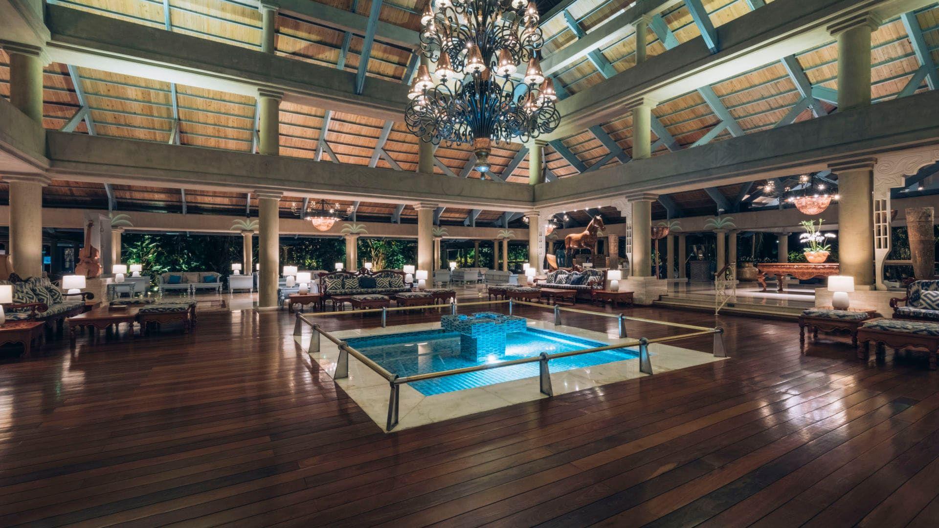 Lounging area at Iberostar Selection Bávaro Suites