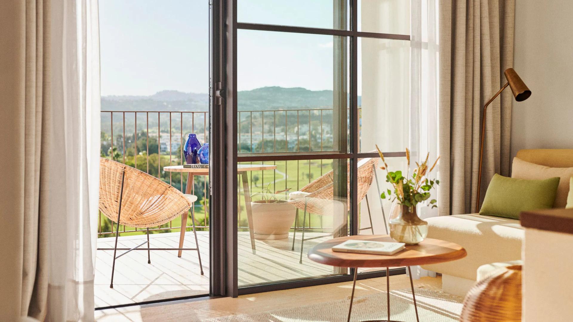 Balcony as part of a suite at La Zambra Resort