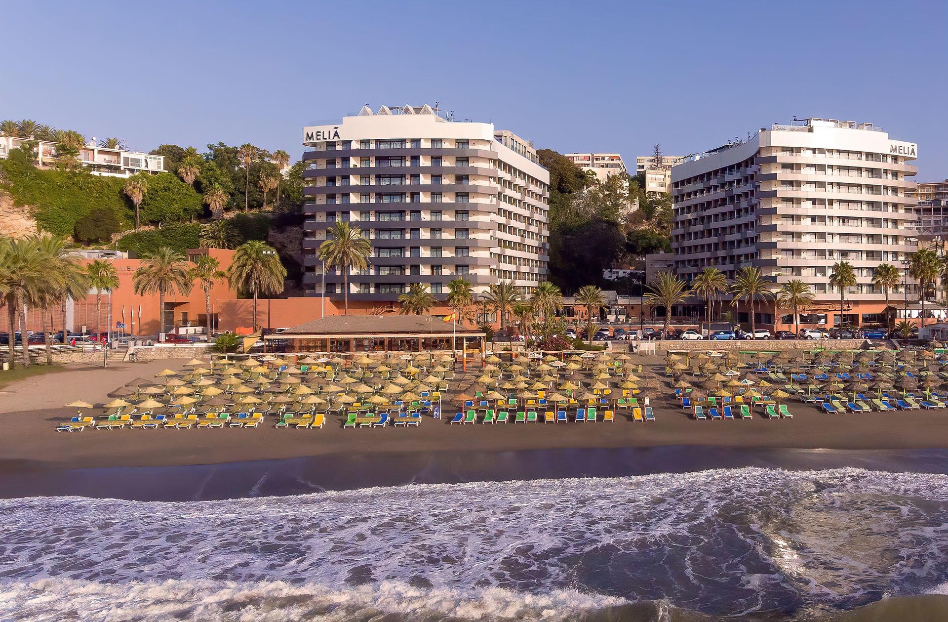 Panoramic view of the coastal Meliá Hotels & Resorts