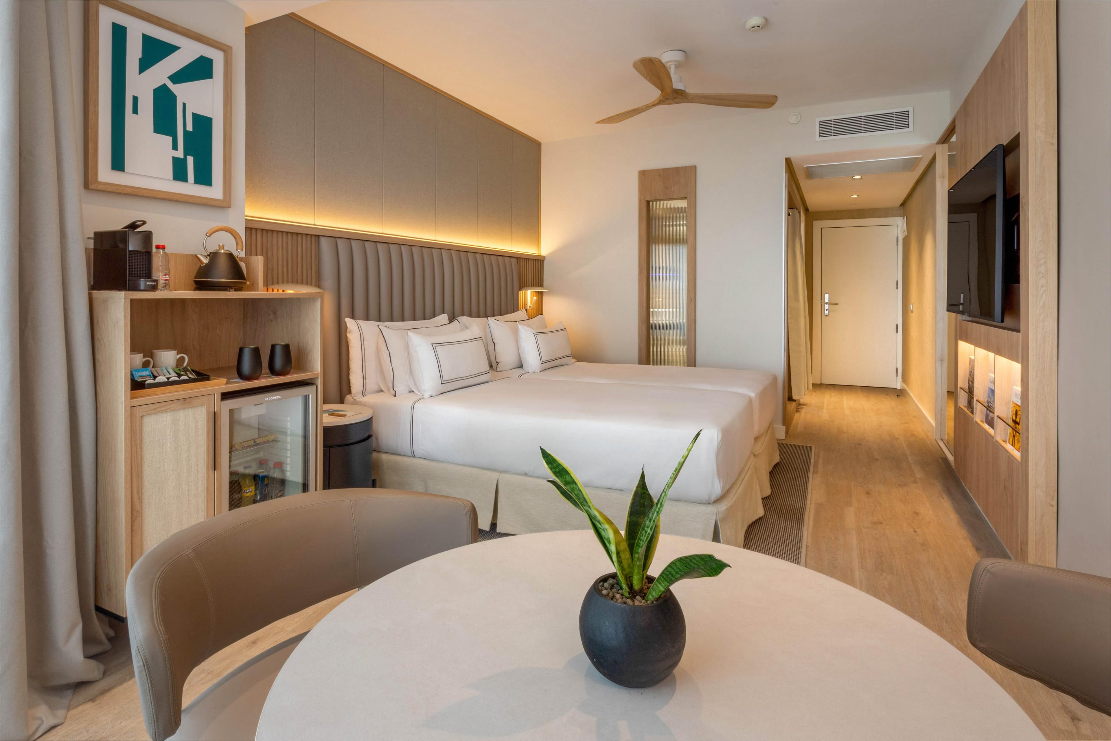 Double bed suite at Meliá Hotels & Resorts