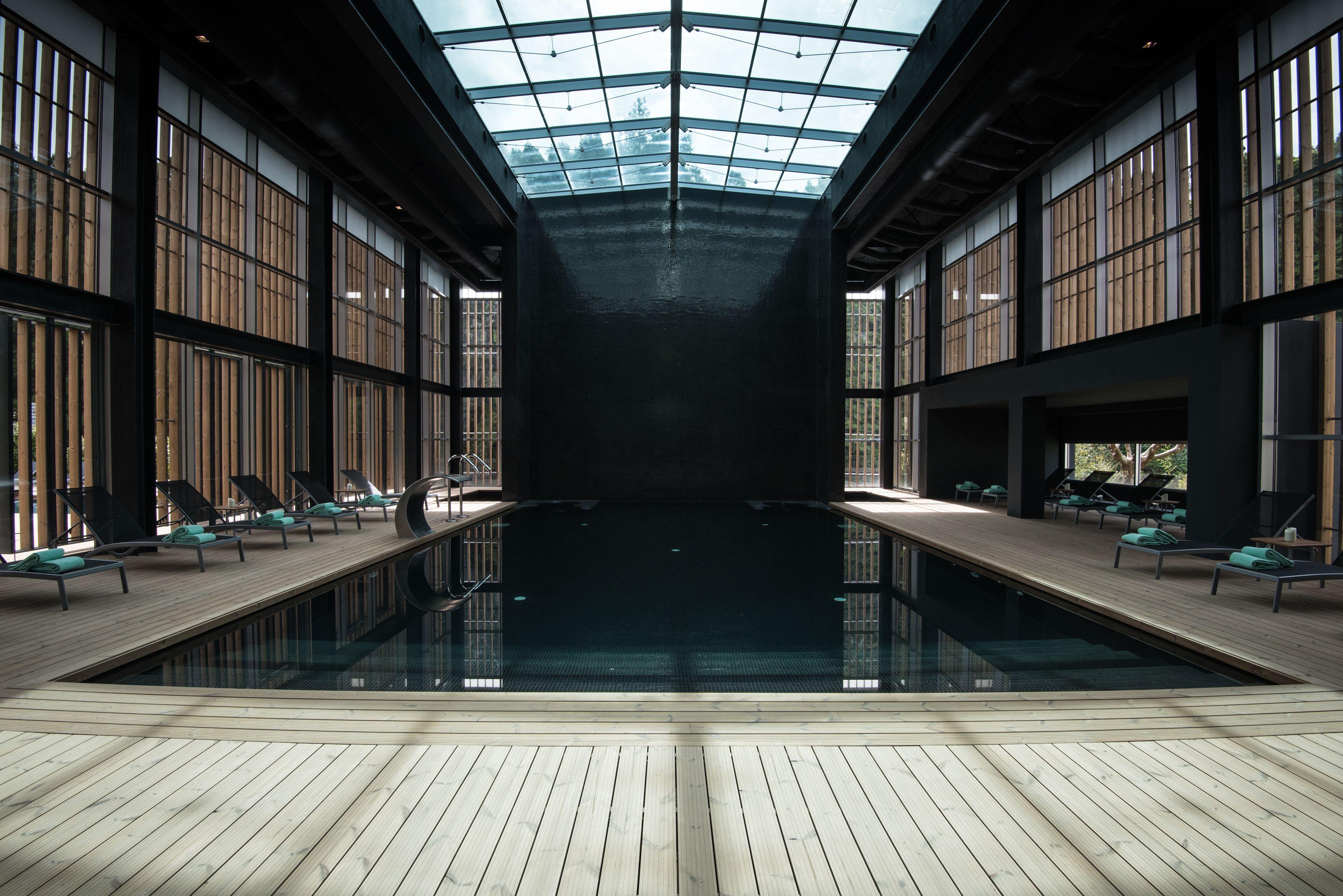 Indoor swimming pool at Octant Hotels Furnas