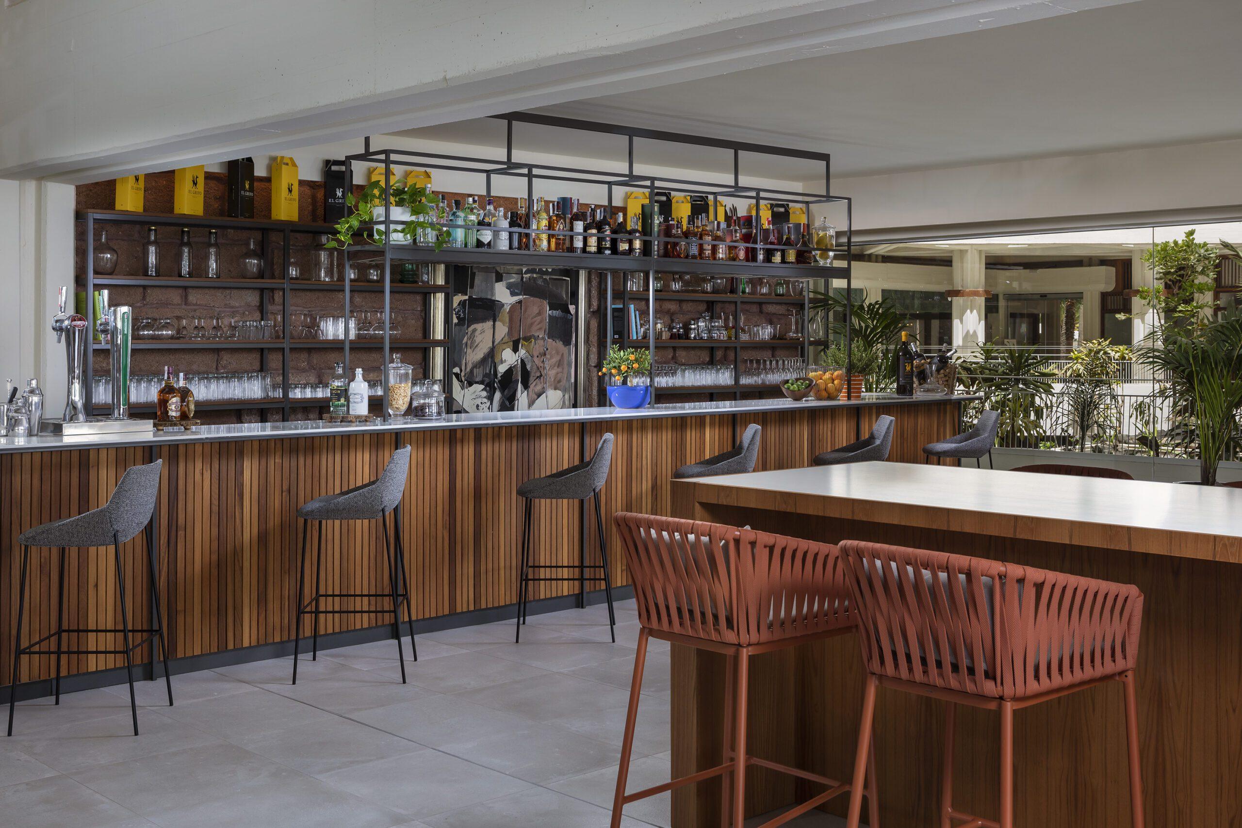 Indoor bar at Paradisus by Meliá Salinas Lanzarote