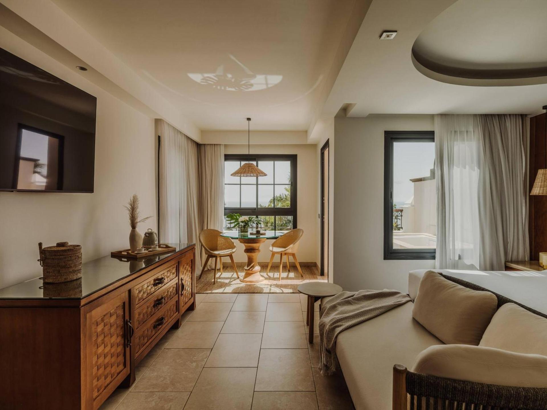 Double bed suite at RedLevel at Gran Meliá Palacio de Isora