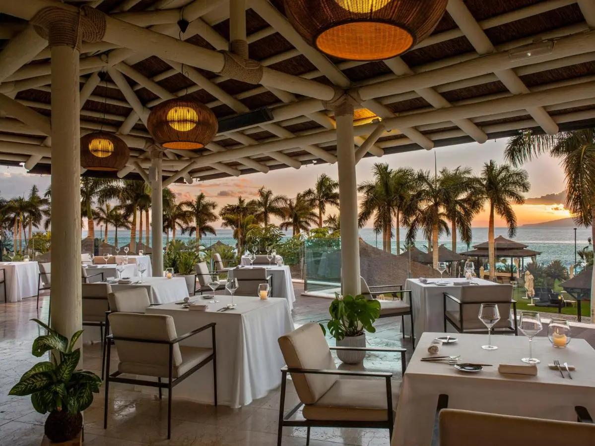 Outdoor dining at RedLevel at Gran Meliá Palacio de Isora