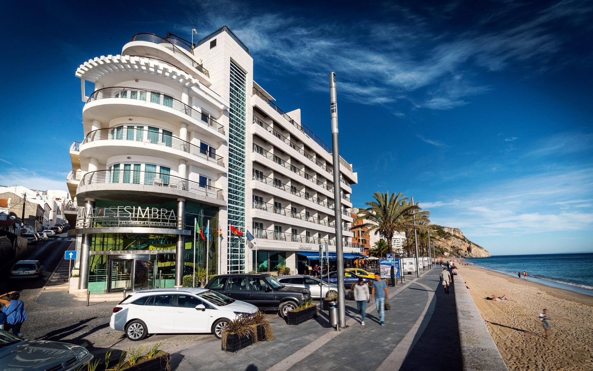 Panoramic view of the SANA Sesimbra Hotel