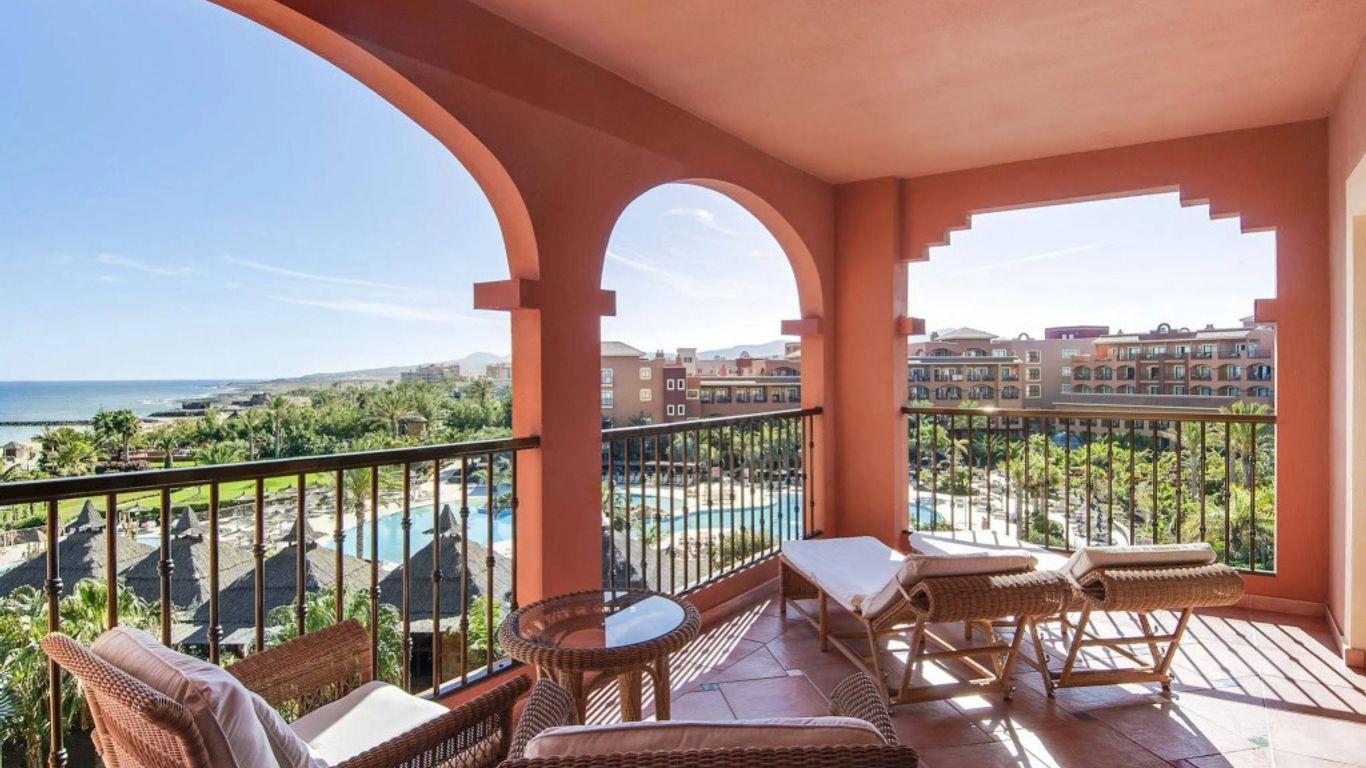 Balcony views of the hotel